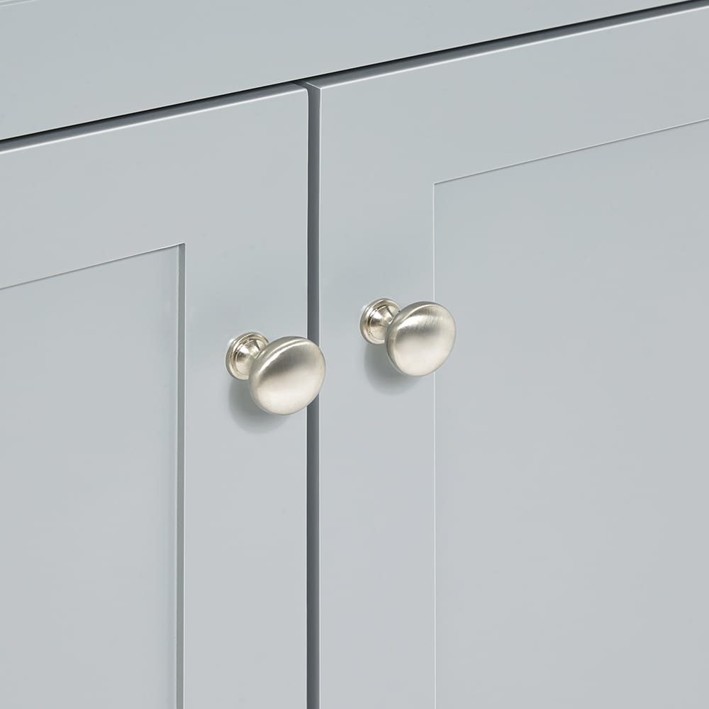 Hamlet 61" Grey Double Basin Vanity with White Quartz Top