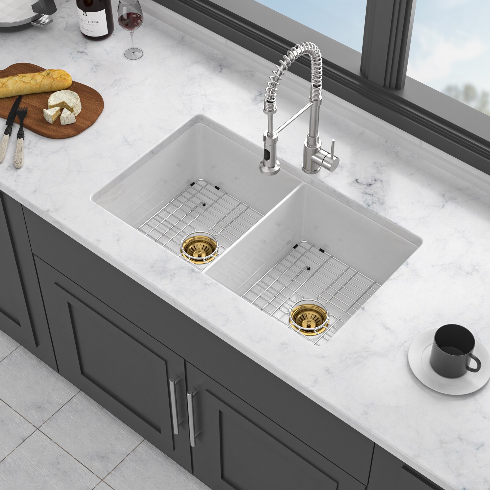 LUXEYARD DS-J-P372425-W1243 Kitchen-Sinks - View #4