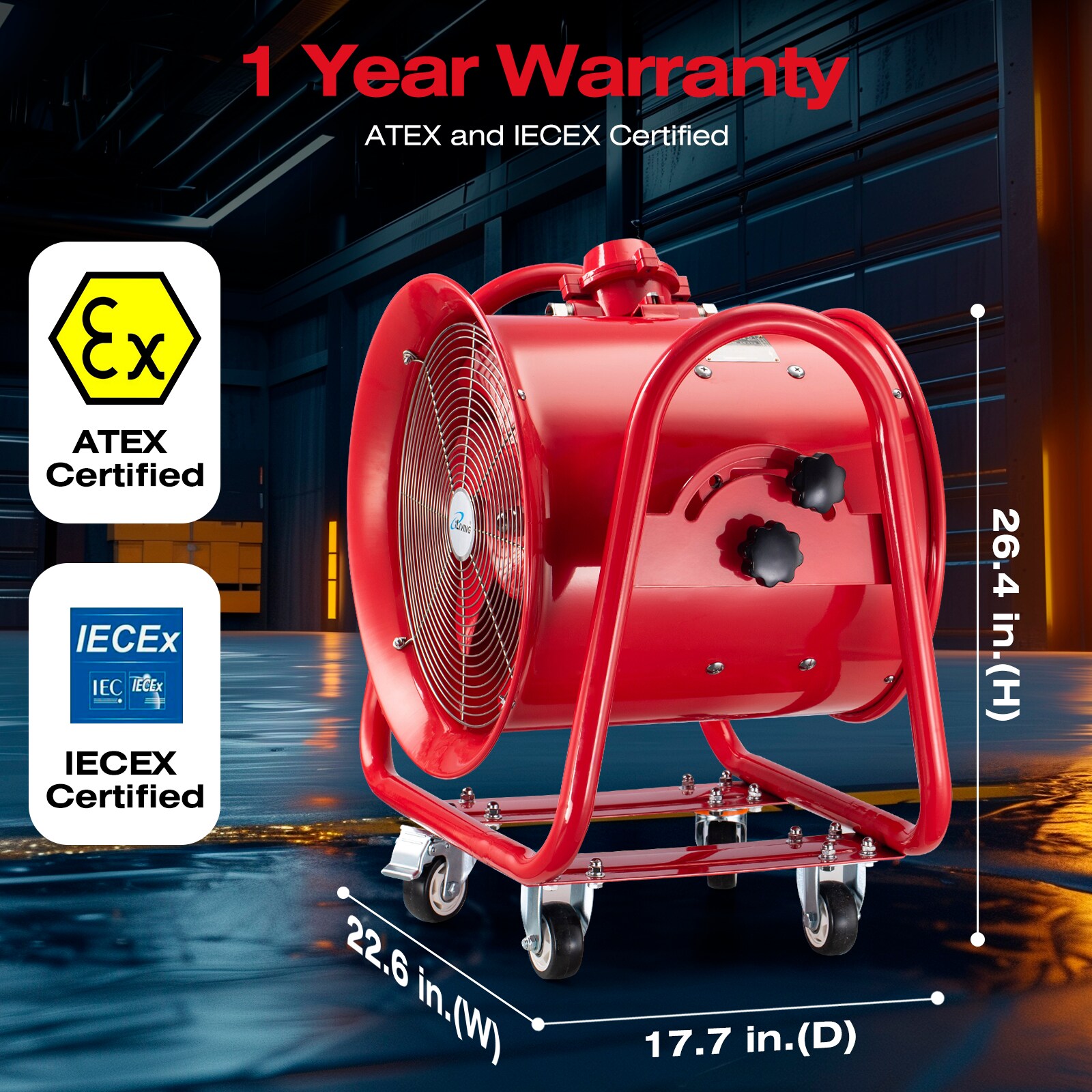 iLIVING ILG8EF16EX Blower-Fans - View #7