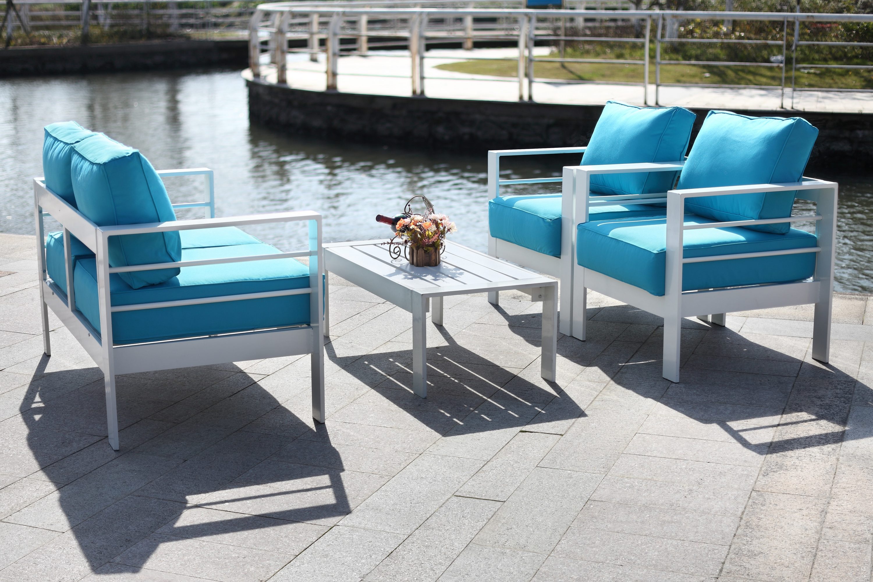 Safavieh PAT2516C Patio-Conversation-Sets - View #5