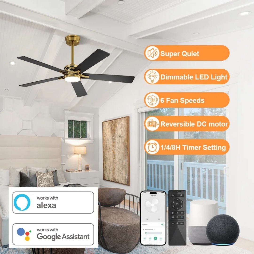 MLIAN WBCF-BS209-GB Ceiling-Fans - View #6