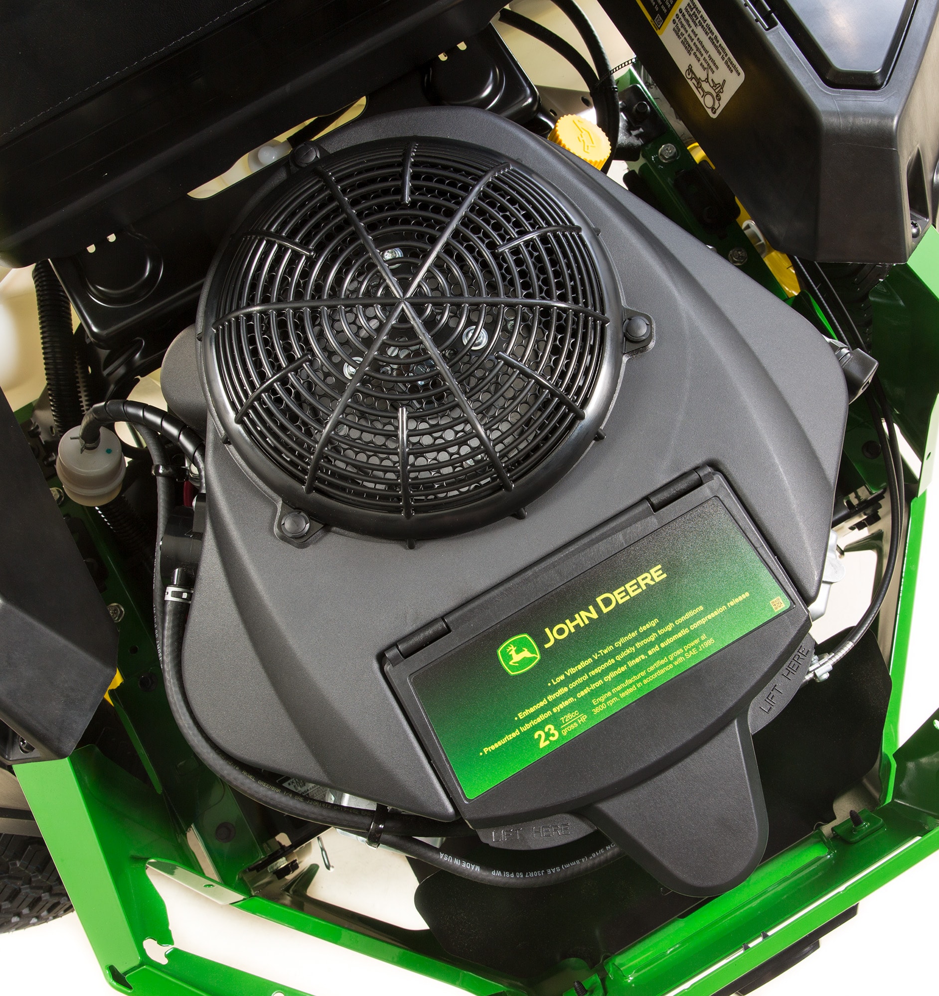 John Deere Z330r Ztrak 54-in 23-hp V-twin Gas Zero-turn Riding Lawn 