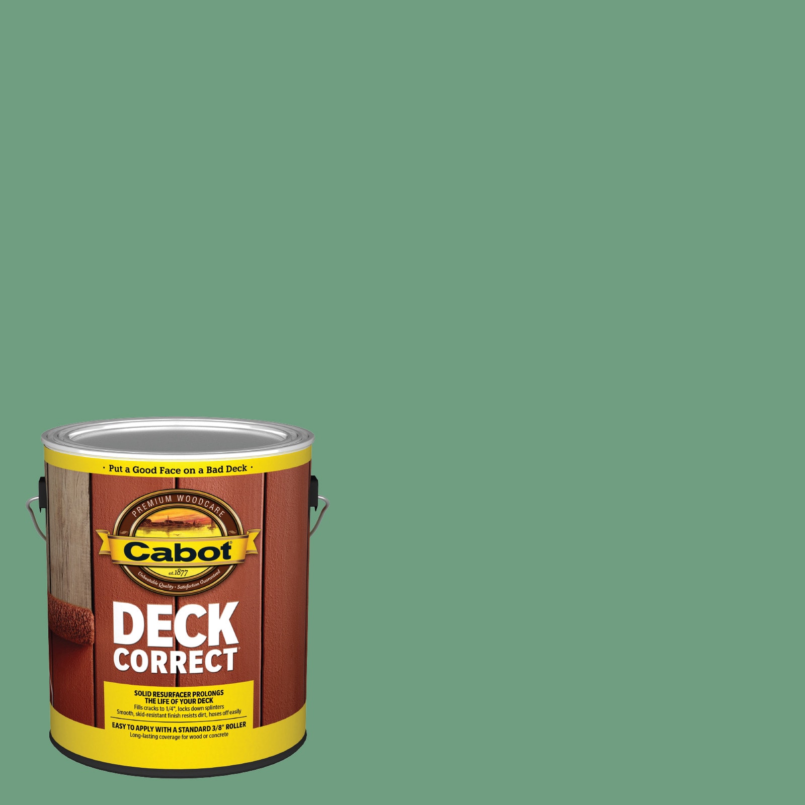 Cabot ARBORETUM-1028101 DeckCorrect Arboretum Solid Exterior Wood Stain and Sealer in One ( 1-gallon )