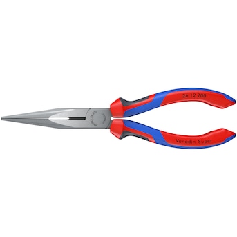 KNIPEX Comfort Grip 8-in Long Nose Pliers with Wire Cutter KNIPEX Comfort Grip 8-in Long Nose Pliers with Wire Cutter