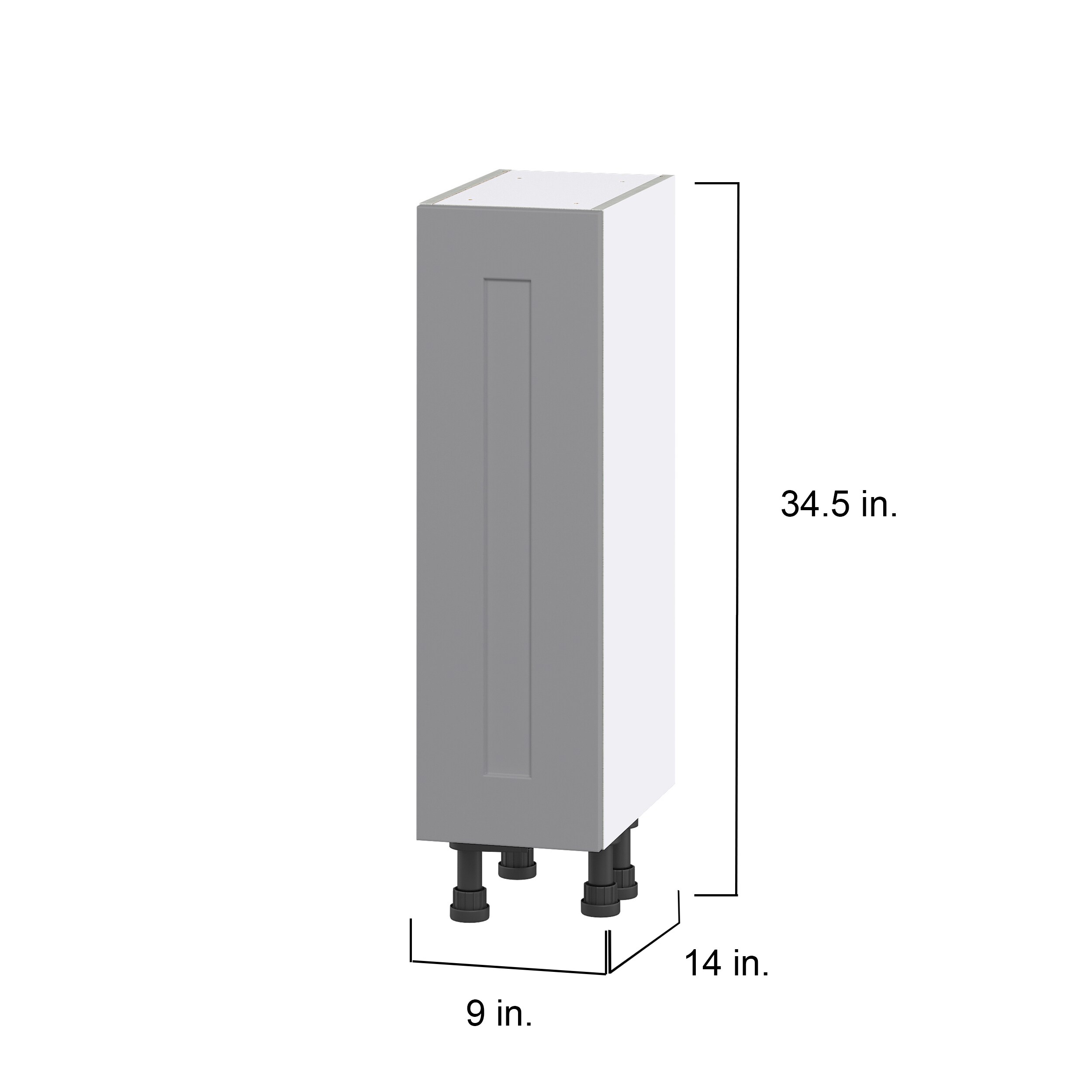Hugo&Borg DSB914FH(L/R)-BM Cabinets-Kitchen - View #4