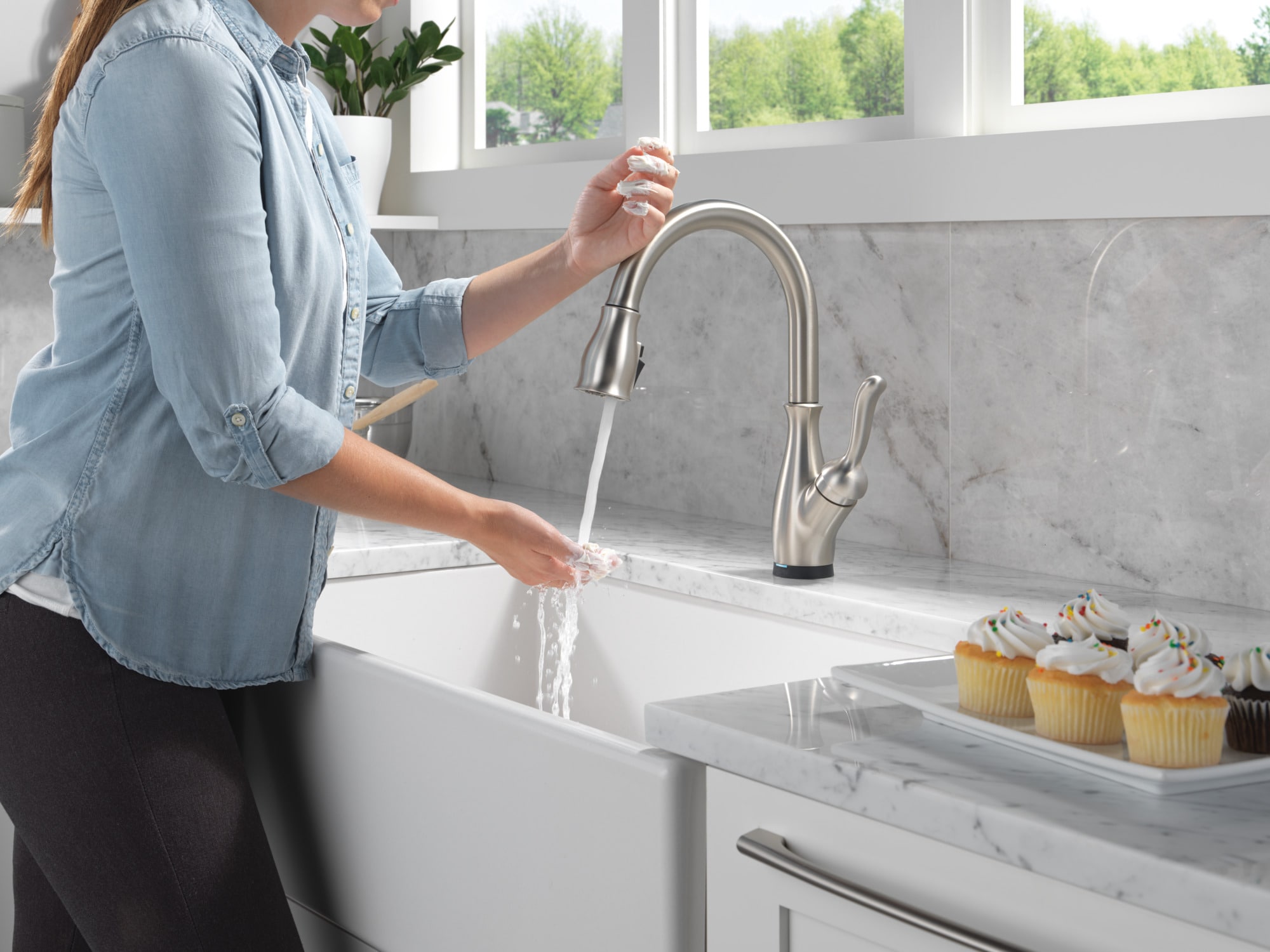 Delta 9178TL-SP-DST Kitchen-Faucets - View #11