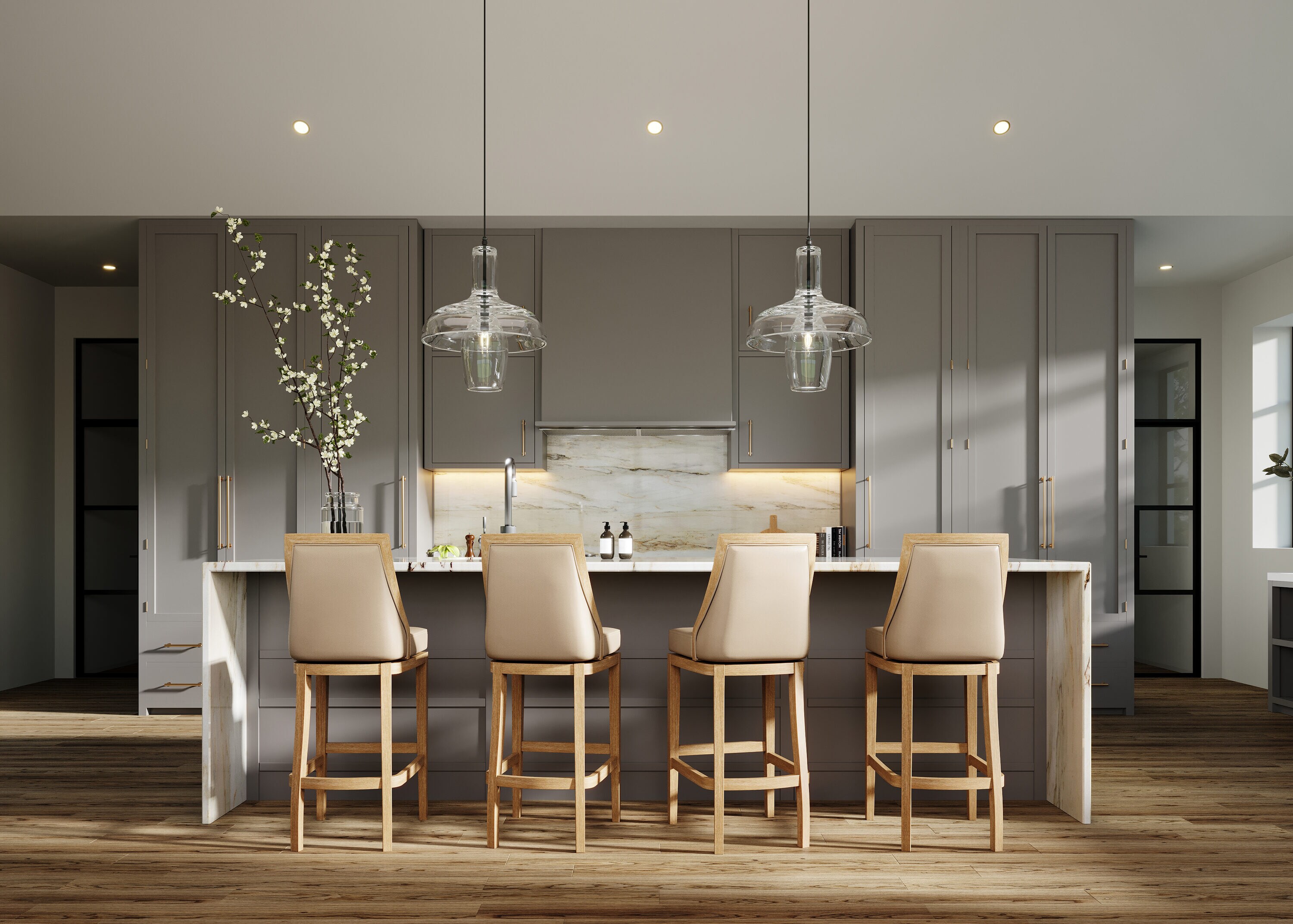 Maven Lane ML109120-PBS-WO stools - View #6