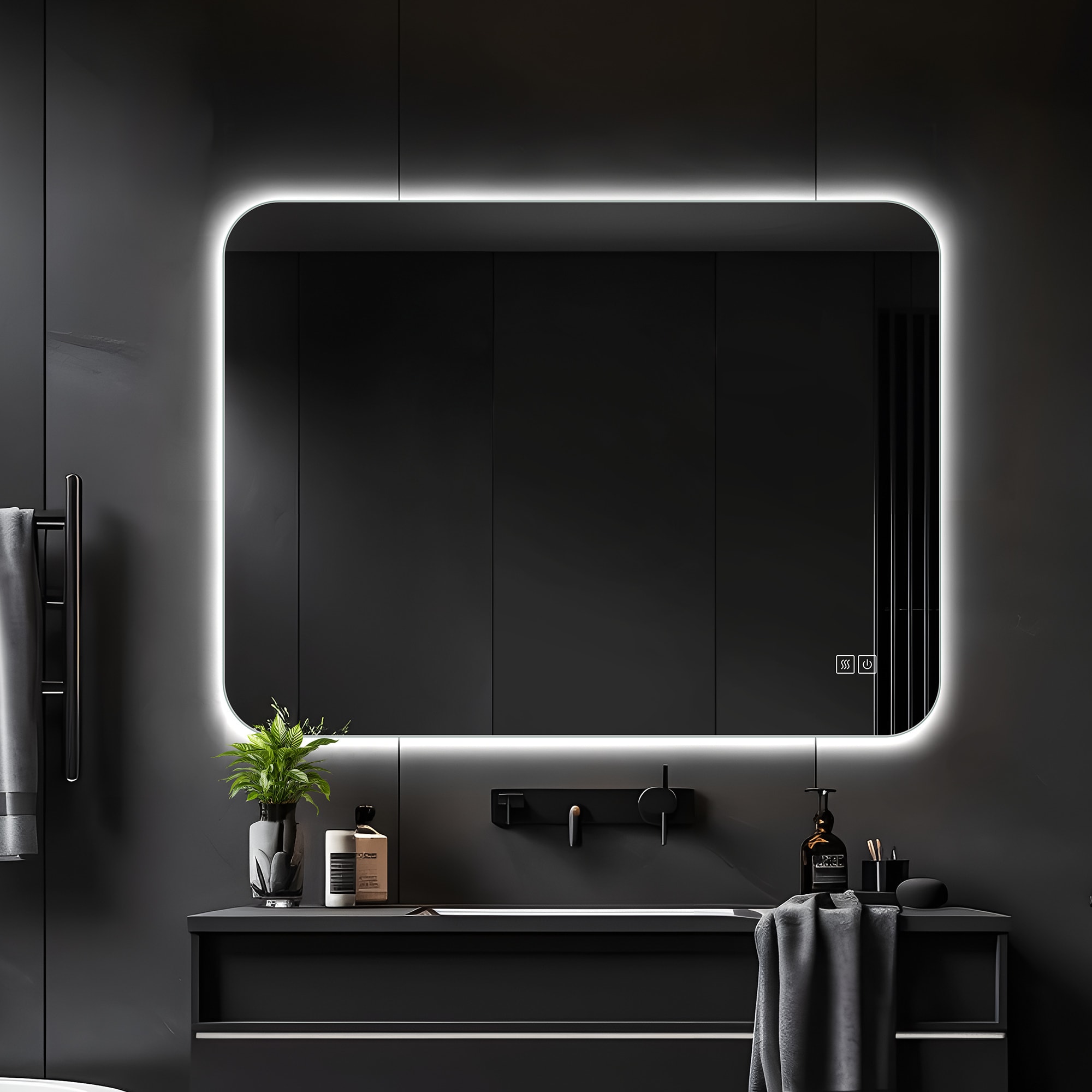 Buy Vanity Mirror With Lights XL 40 X 28 Online in India 