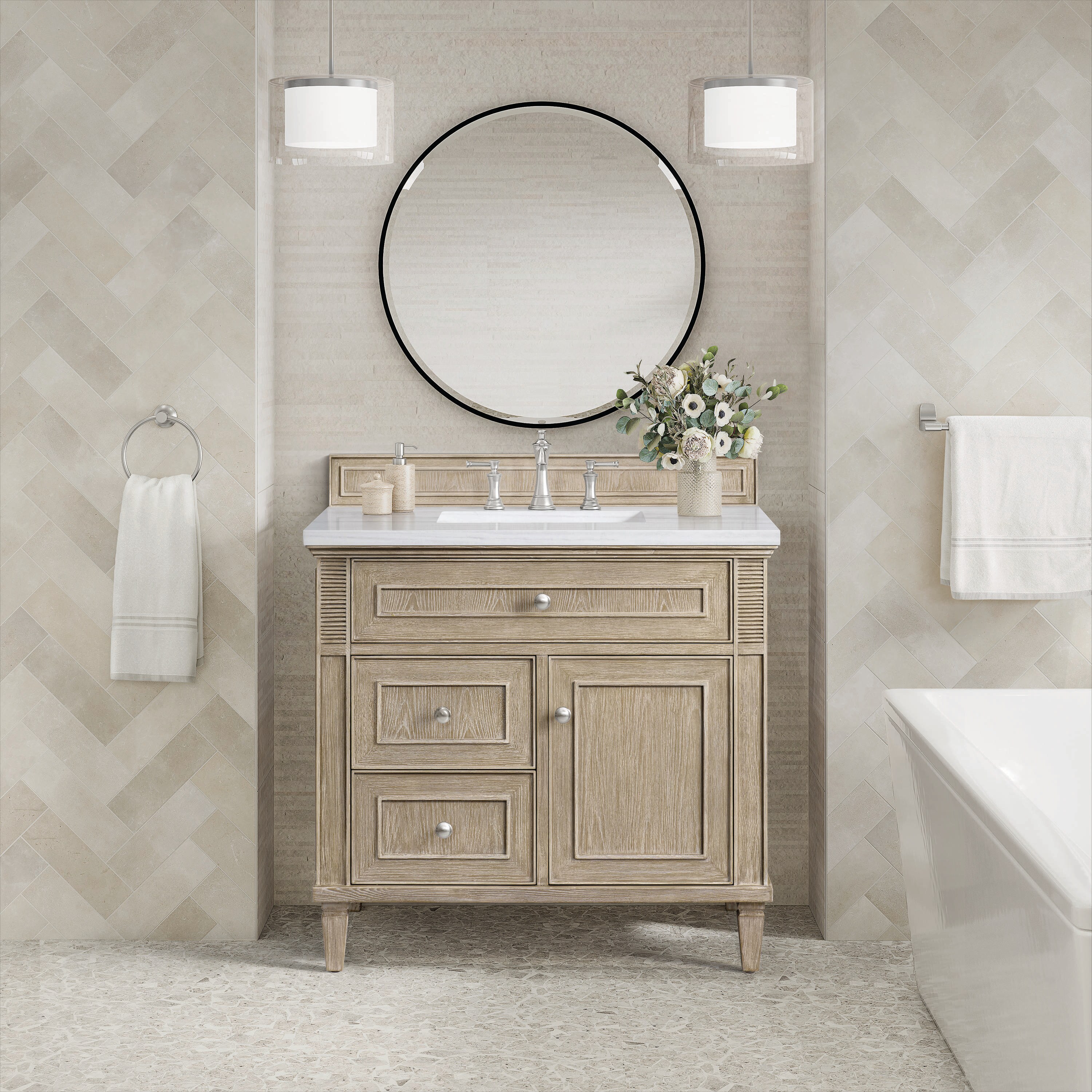 James Martin Vanities 424-V36-WWO-3AF Bath-Vanity-Combo - View #9