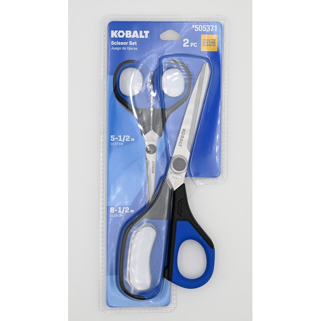 Kobalt 4.5-in Stainless Steel Non-Slip Scissors | 56176