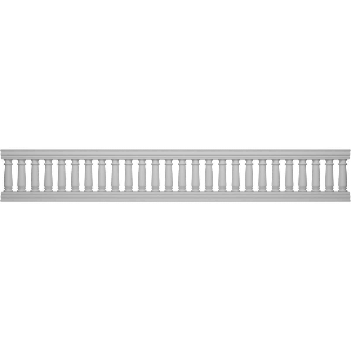 Ekena Millwork BALK32X192WEN FiberThane 16-Feet x 32-Inches Wellington Fiberglass Deck Rail Kit