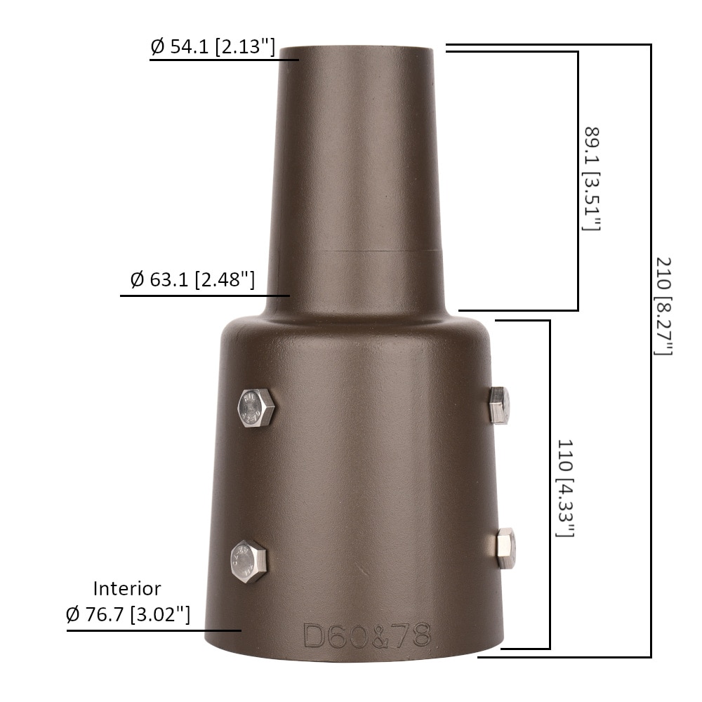 J&H LED JH-1RTA3-54C Post-Lights - View #2