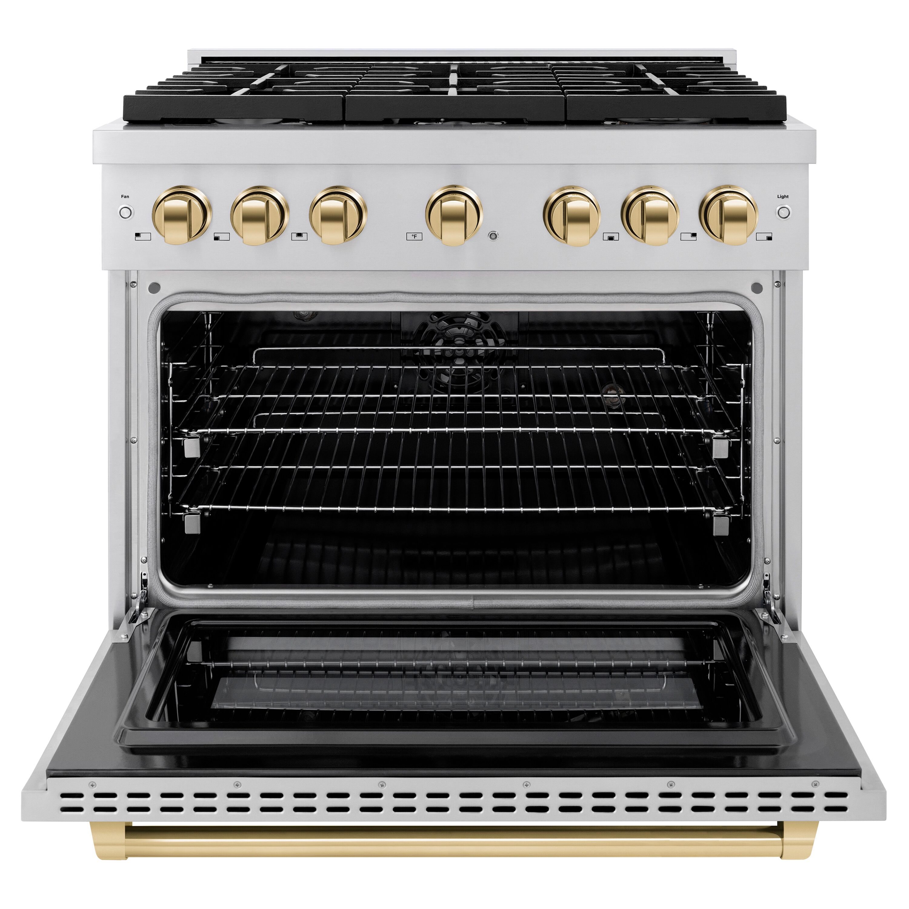 ZLINE KITCHEN & BATH SDRZ-36-G Dual-Fuel-Ranges - View #3