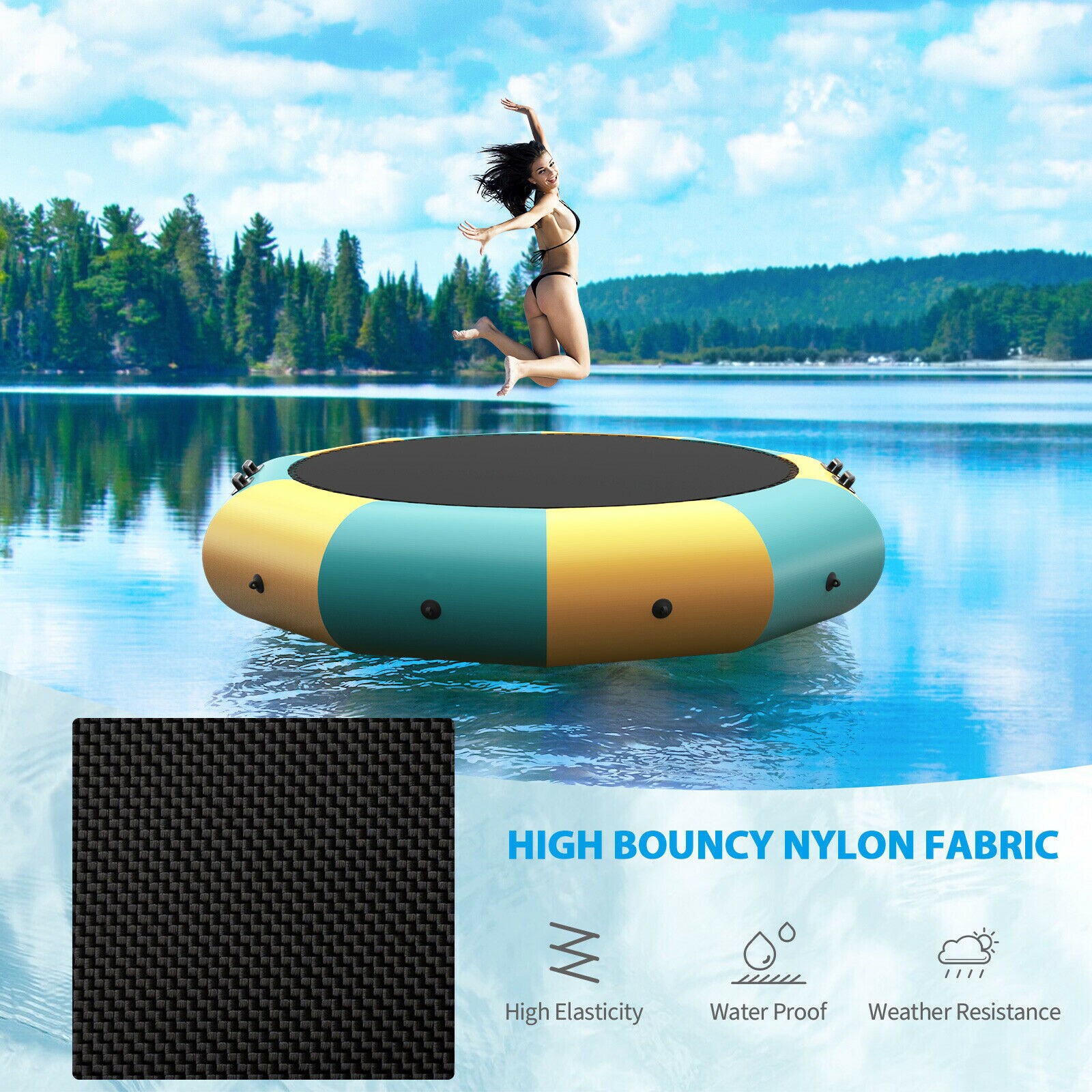 Slickblue D-CO-WY-SU21001WT trampolines - View #4