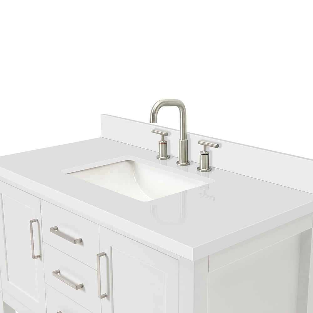 ARIEL R043SWQRVOWHT Bath-Vanity-Combo - View #7