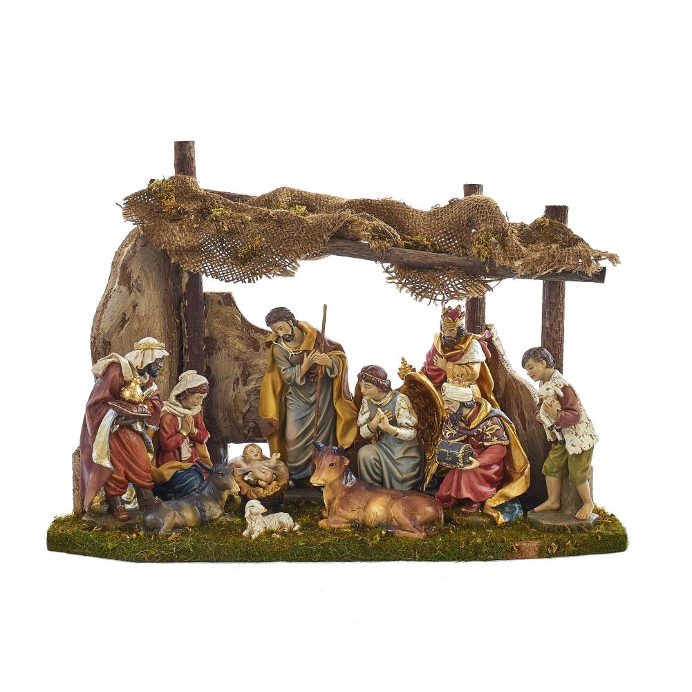 Kurt S. Adler N0284 14.1-in Figurine Nativity Christmas Decor