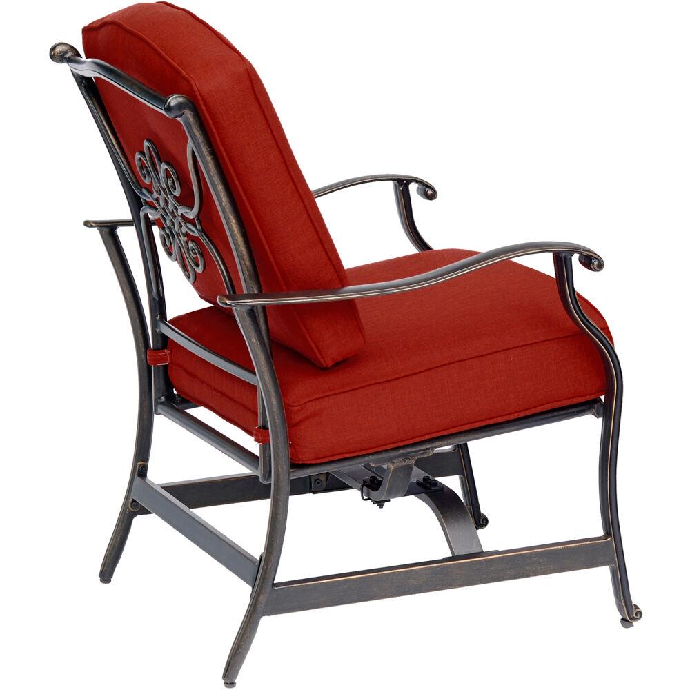 Hanover TRAD4PCCT-RED Patio-Conversation-Sets - View #2