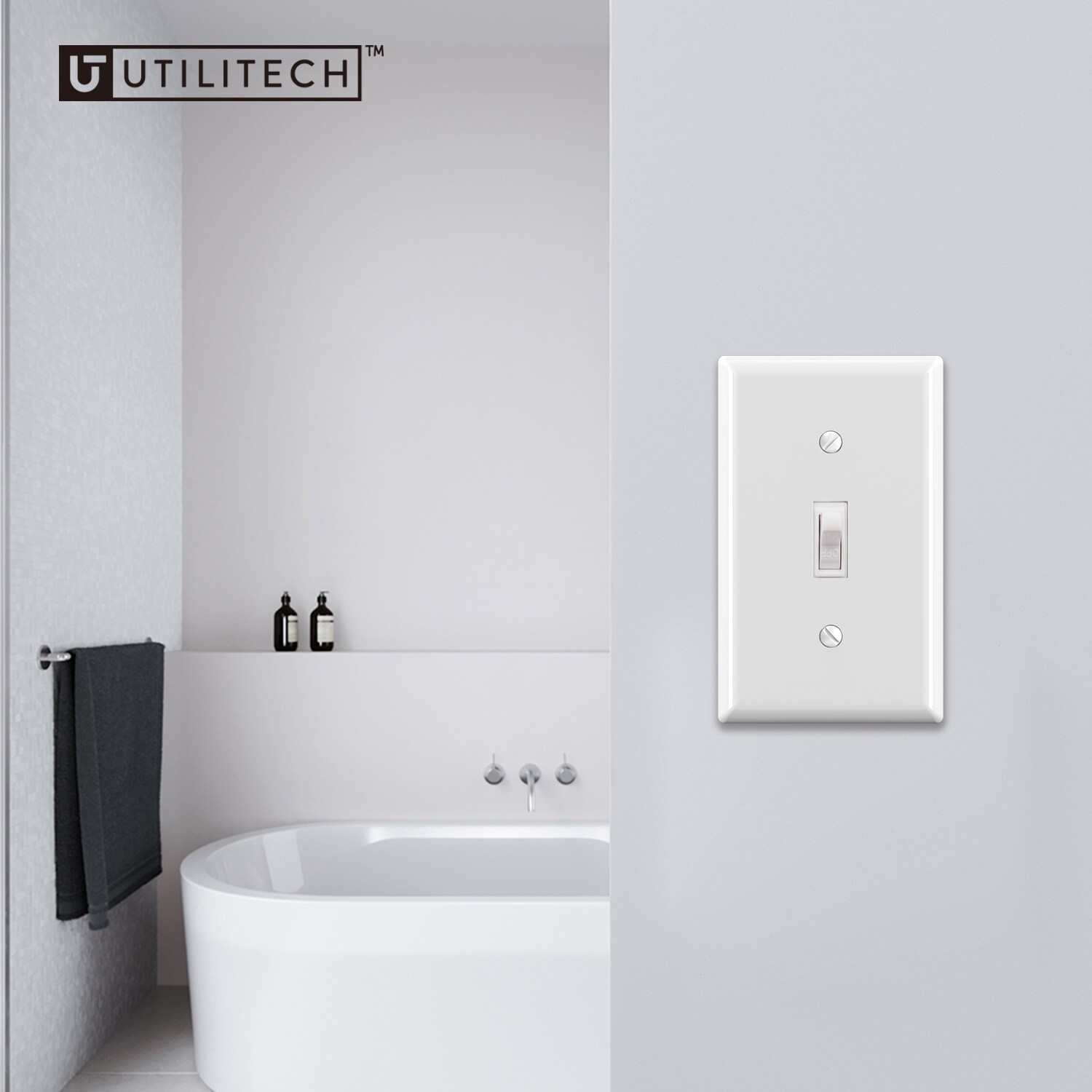 Utilitech 3011-WH10 Electrical-Wall-Plates - View #6