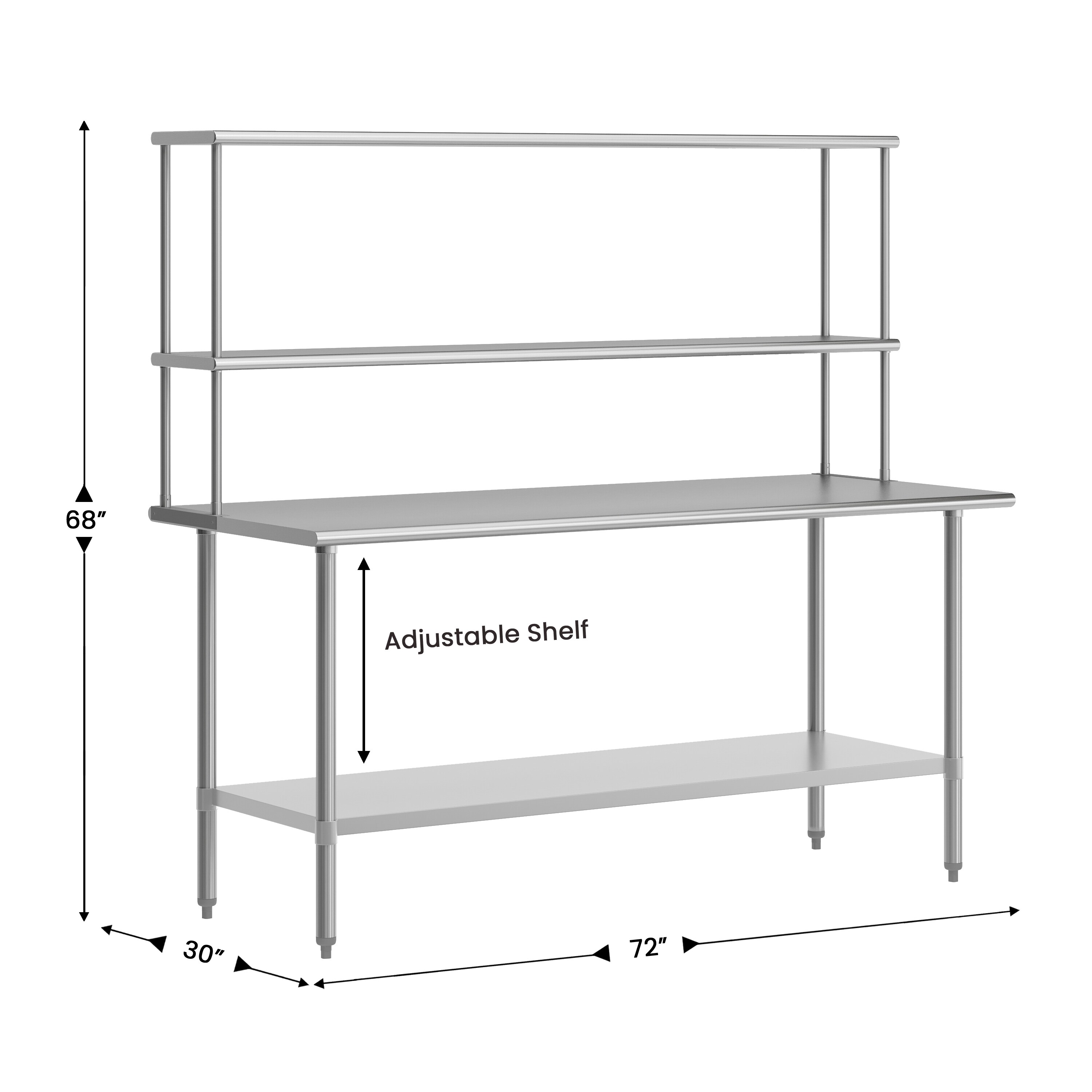 Flash Furniture 196861190520 Kitchen-Furniture - View #4