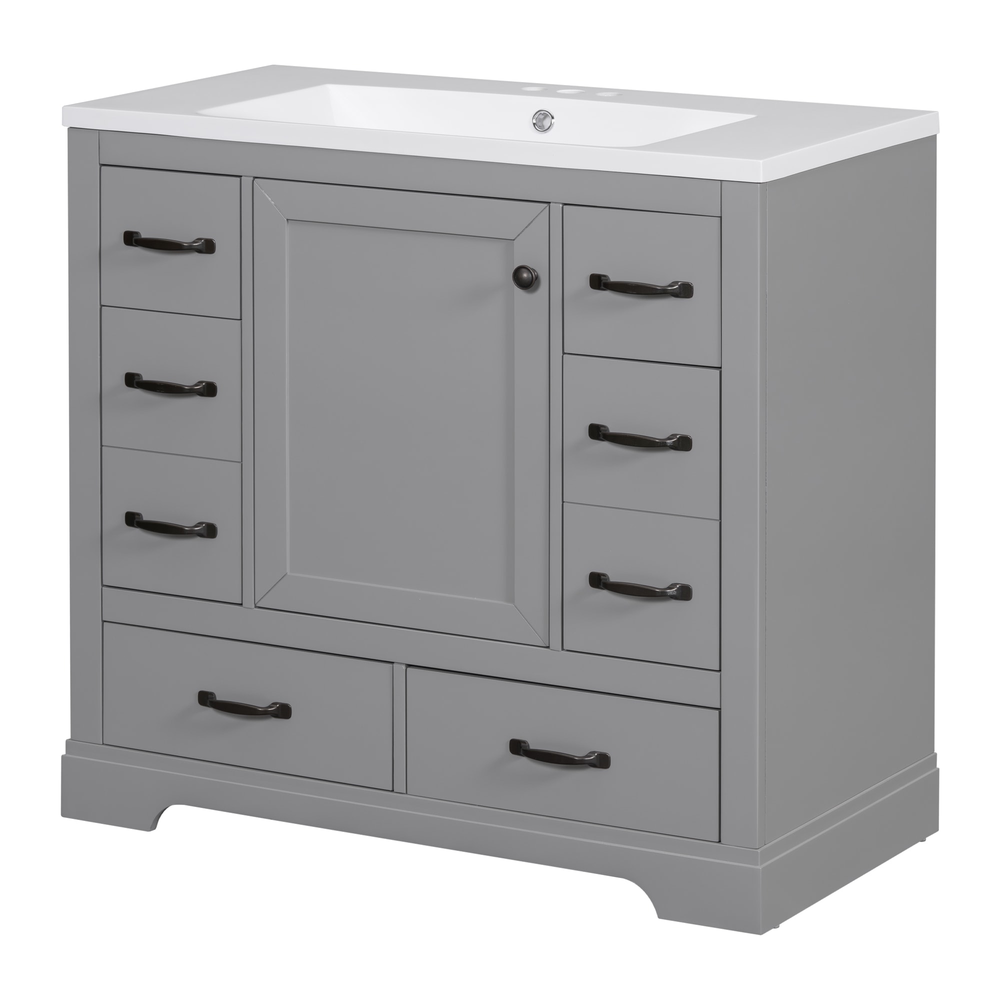 Dimakai DI-BY808AE63P Bath-Vanity-Combo - View #4