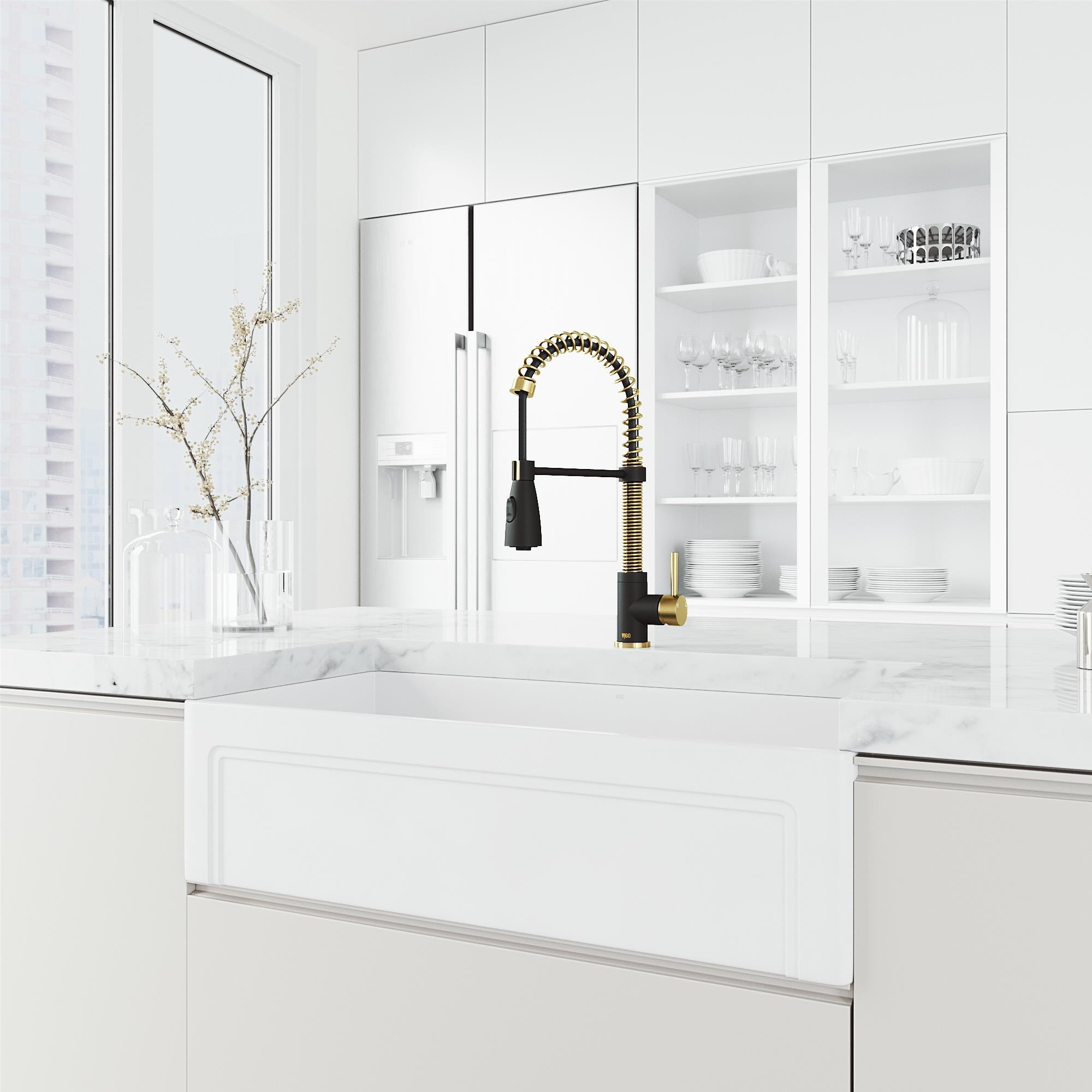 VIGO VG02003MGMB Kitchen-Faucets - View #3