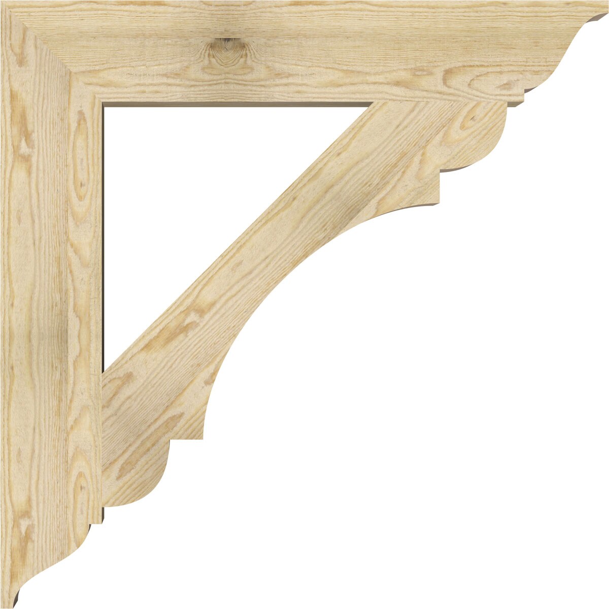 Ekena Millwork BKT06X36X36OLY01RDF Exterior-Brackets-Braces - View #3