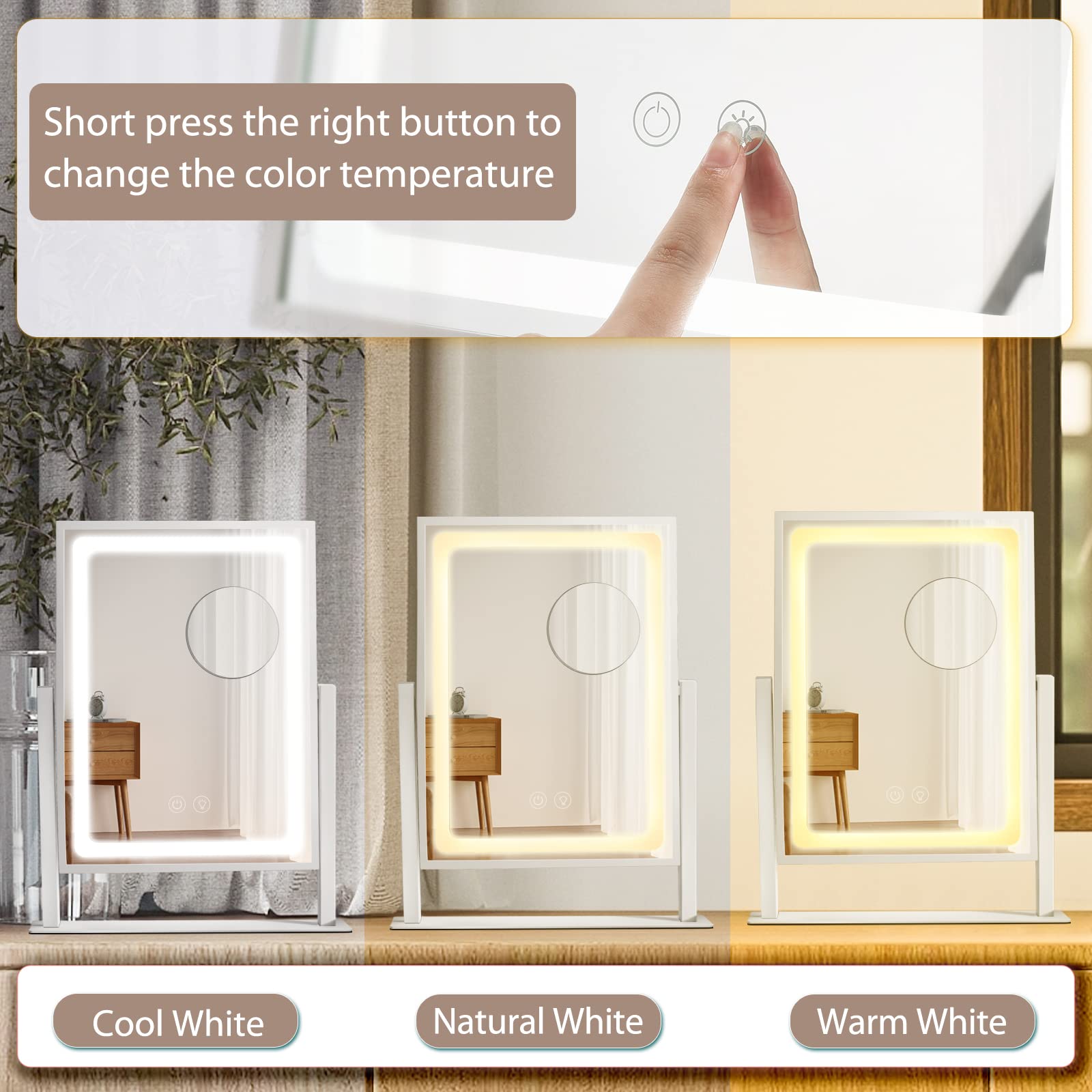 UUDULY LUU0826U0425 Makeup-Mirrors - View #3