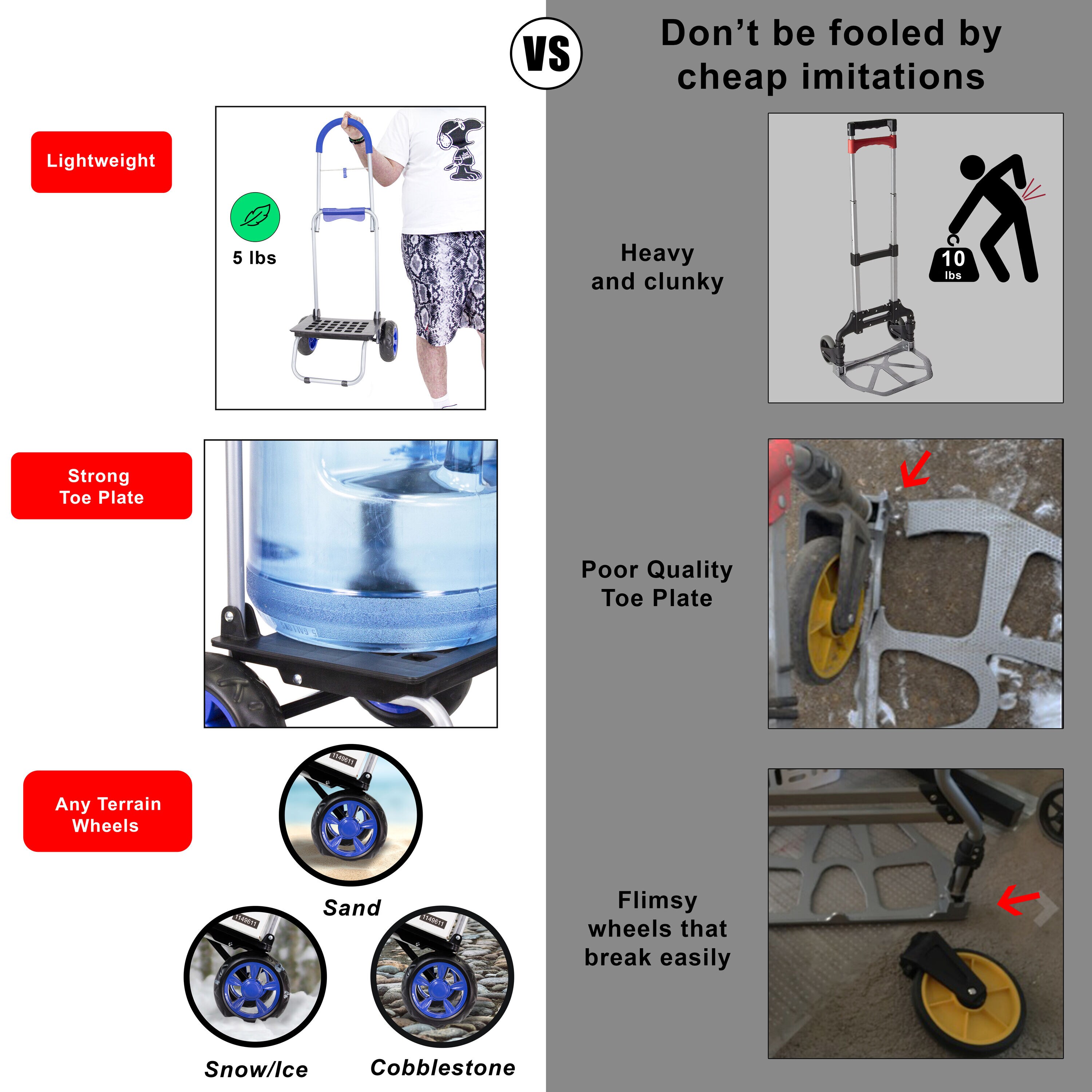 Two-wheeled hand truck bravetta - Cinefacility