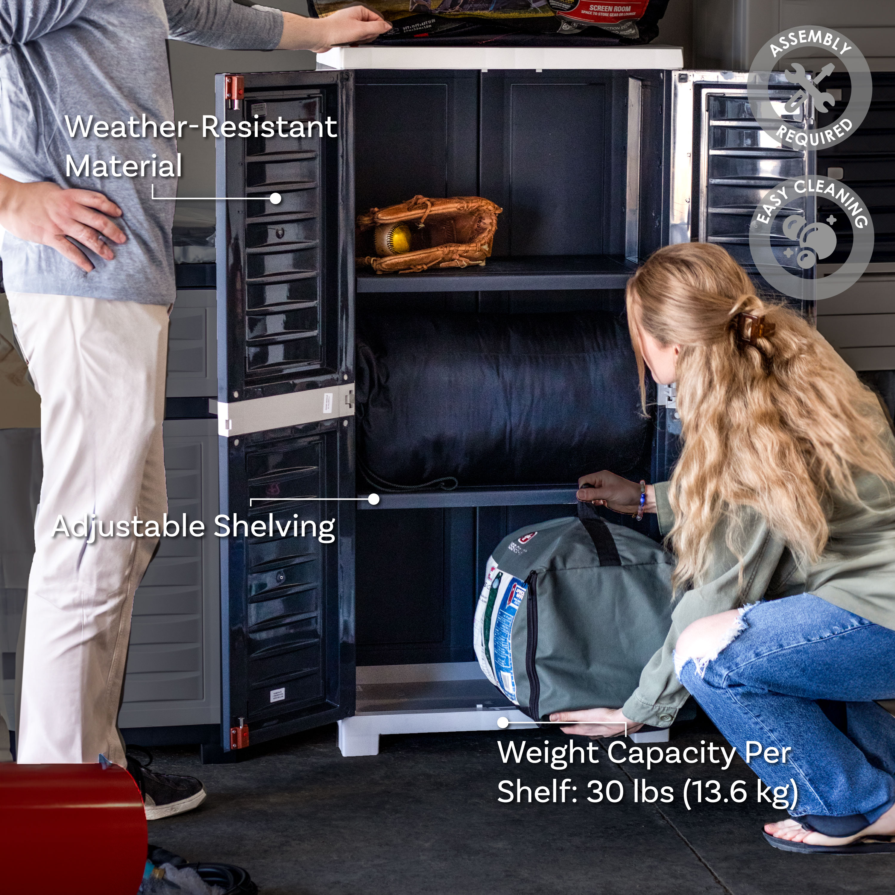 Sunnydaze Decor SUP-301 Utility-Storage-Cabinets - View #7
