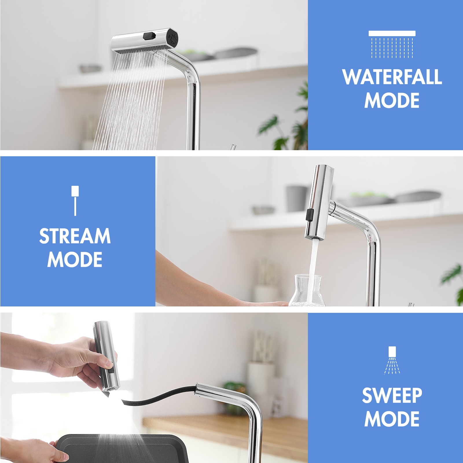 Huluwat XH-2P465312 Kitchen-Faucets - View #4