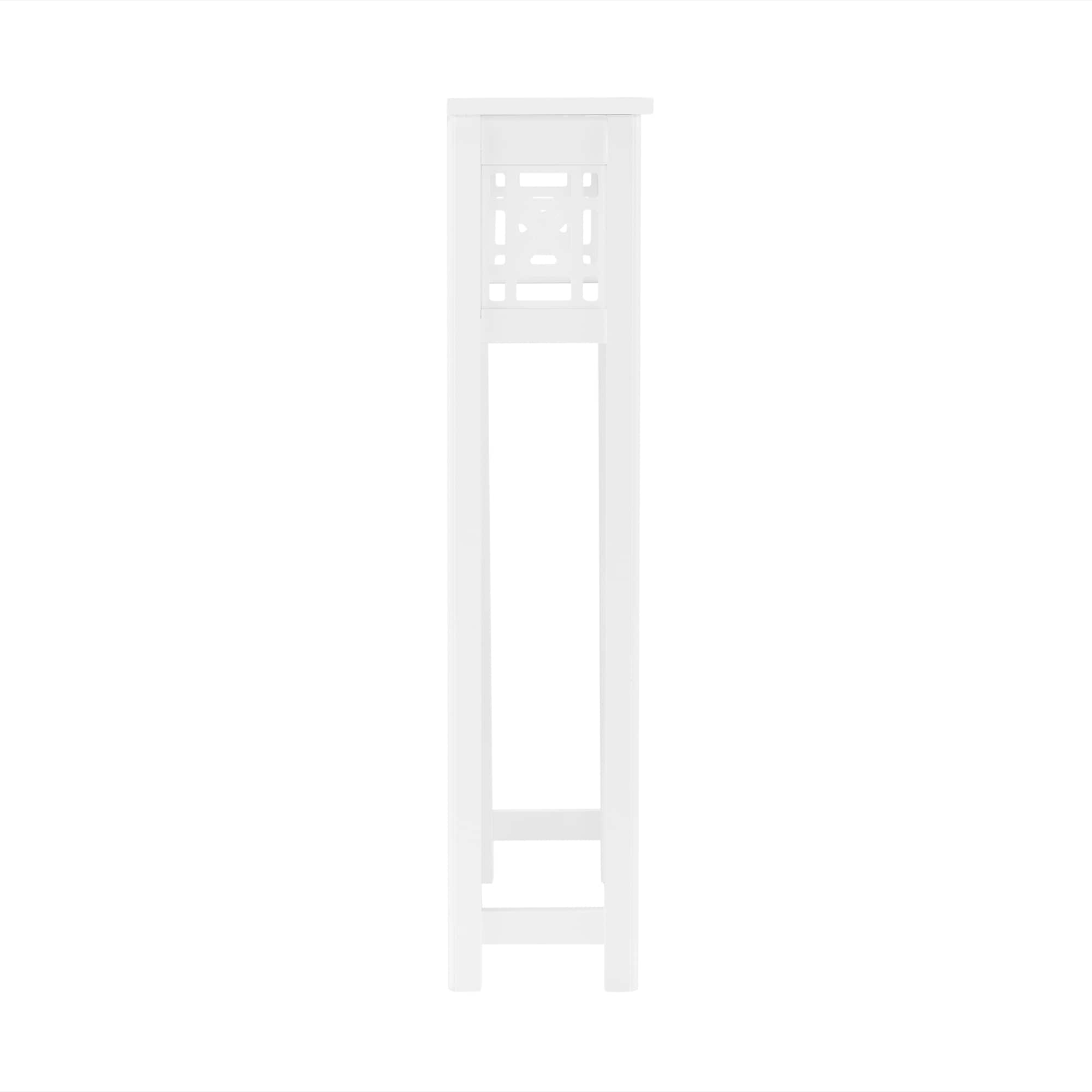 Alaterre Furniture ANDE72WH Bathroom-Shelves - View #4