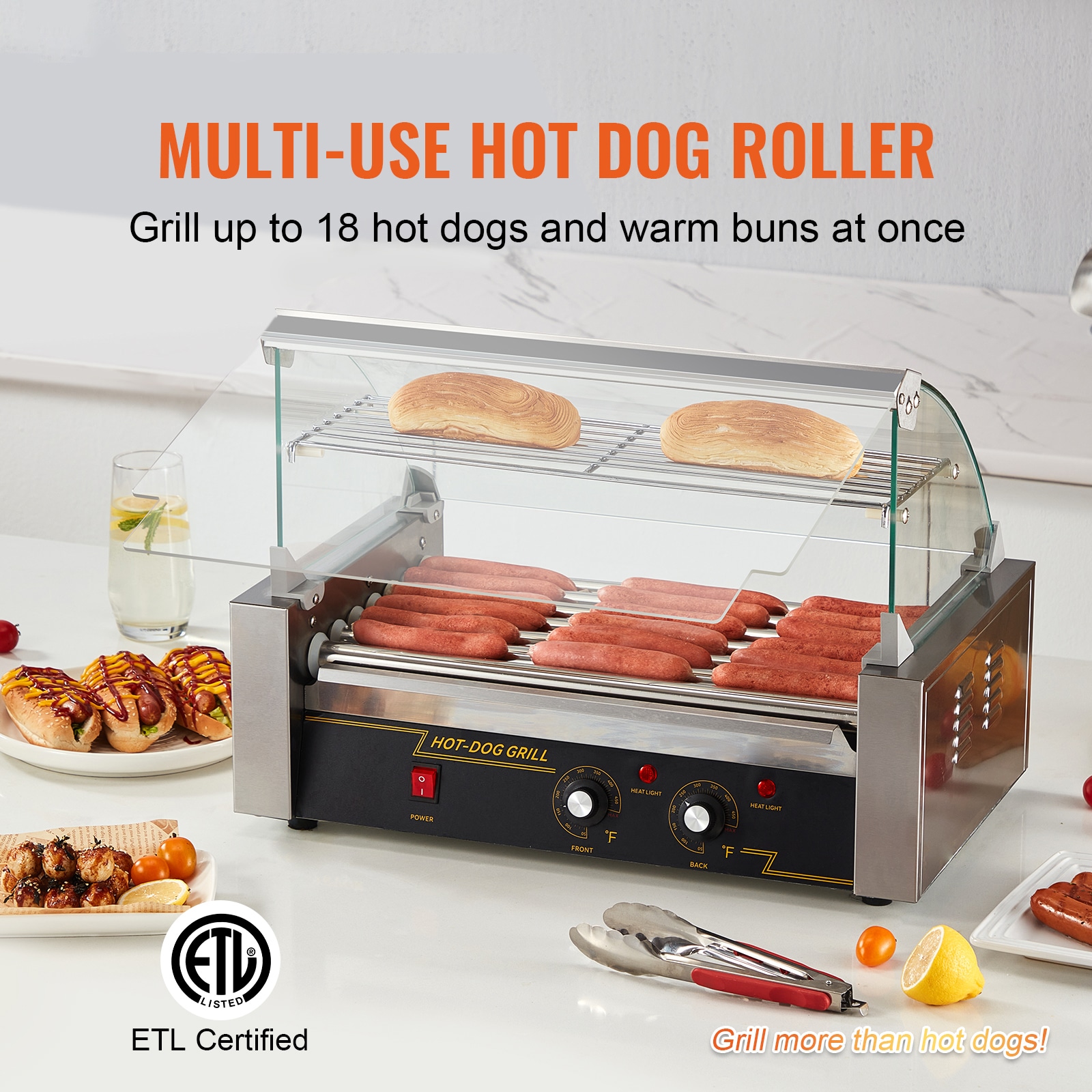 VEVOR SCGDSKCJG71401579V1 Hot-Dog-Cookers - View #2