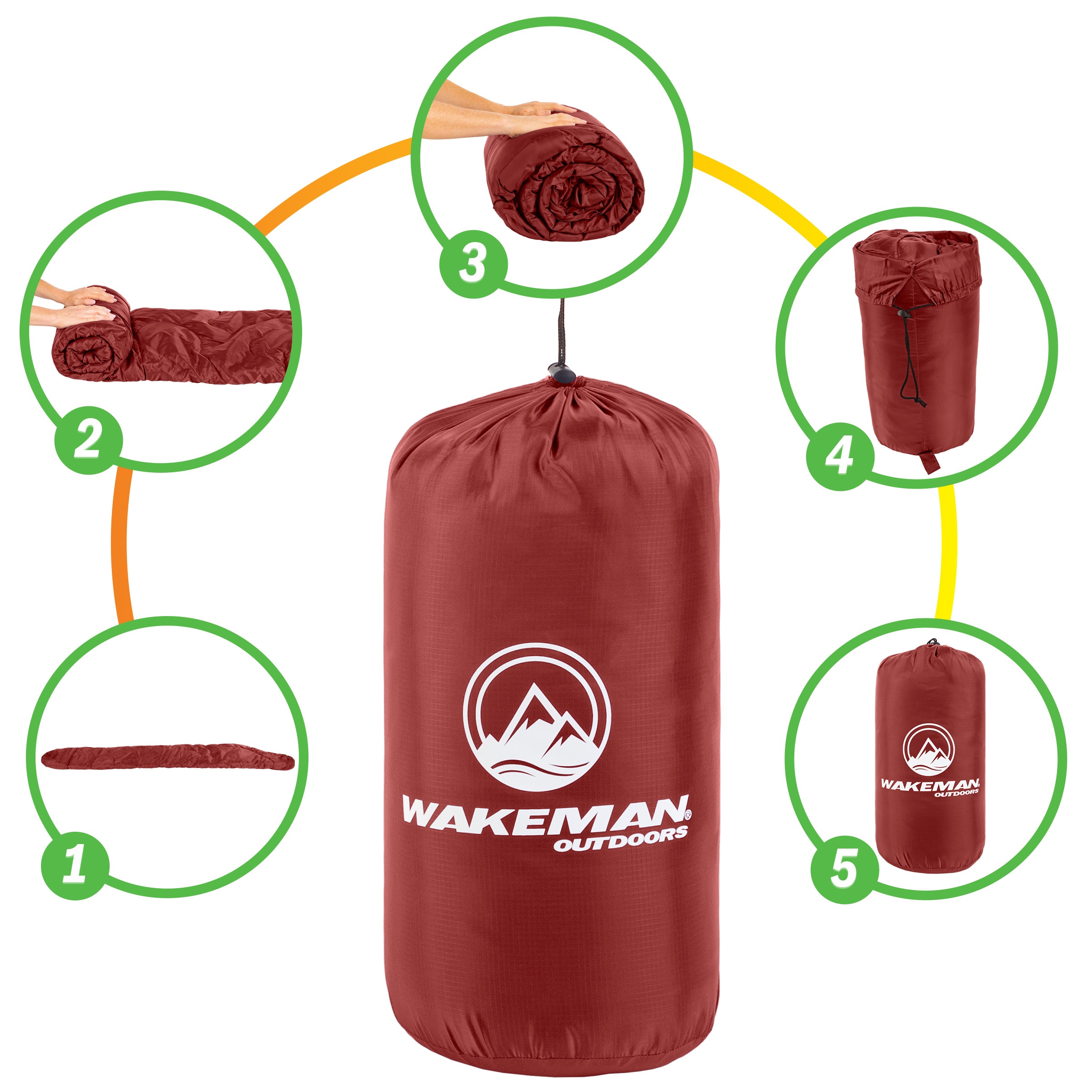 Wakeman 75-CMP1164 Sleeping-Bags - View #4