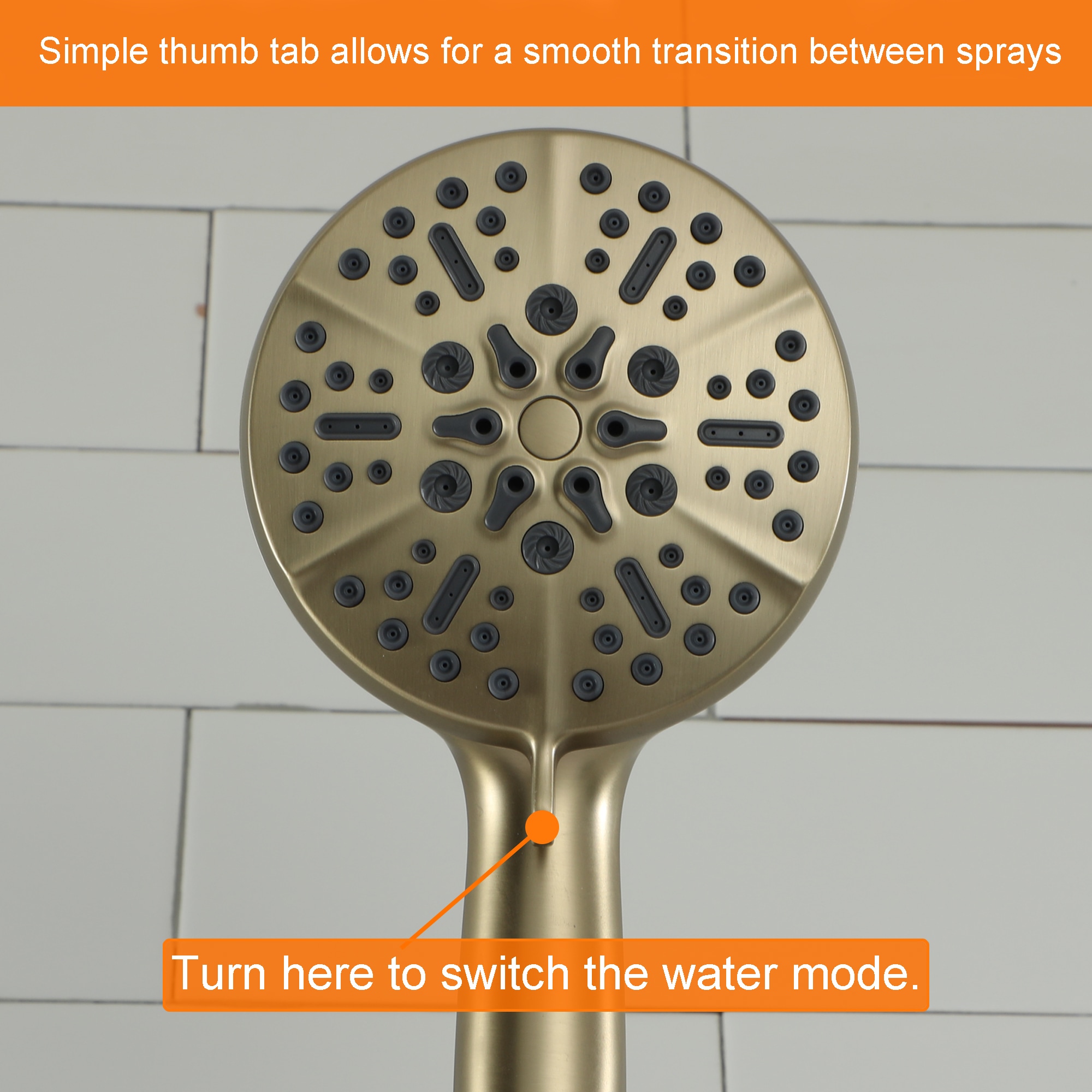 CASAINC CASATW201-5BG Fixed-Showerhead - View #5