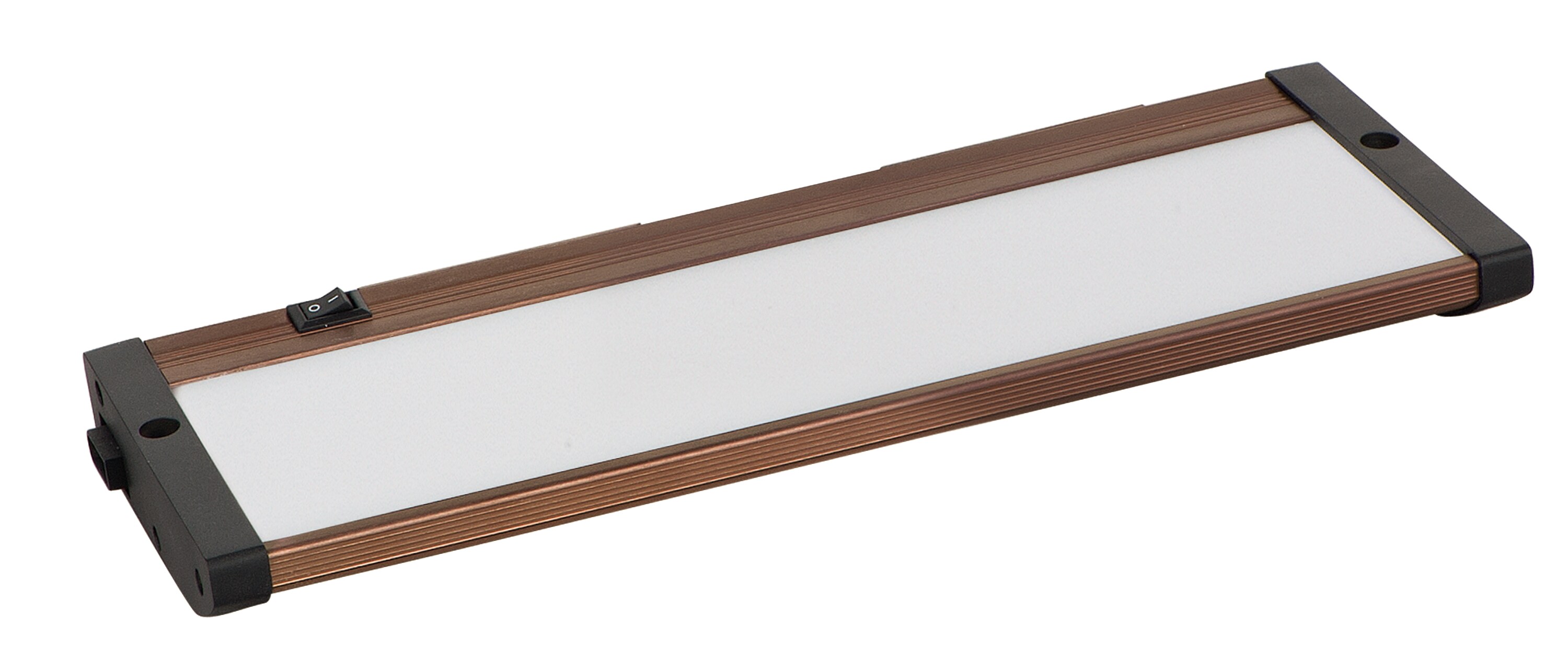 Maxim Lighting 89962BRZ CounterMax 10-in Hardwired/Plug-in LED Under Cabinet Light Bar