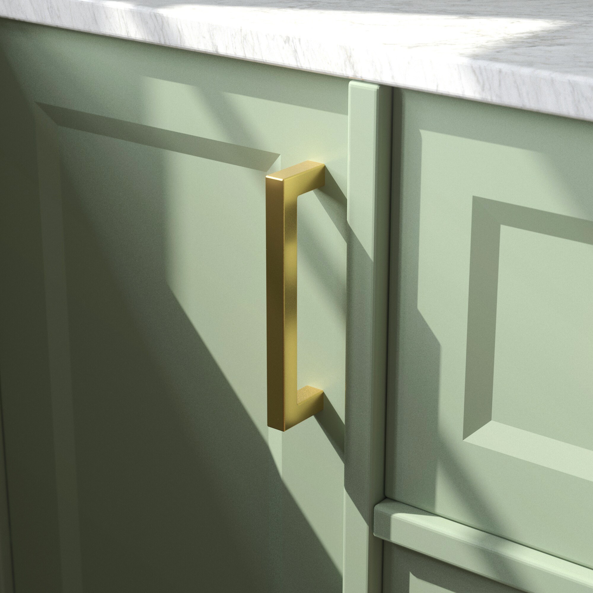 Style Selections HW-074-BG-10PK Cabinet-Pulls - View #3
