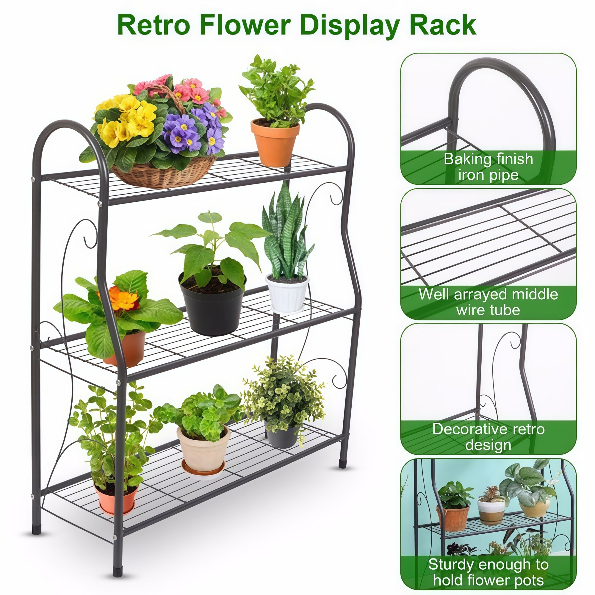 Numhew NHDREW37896 Plant-Stand - View #5