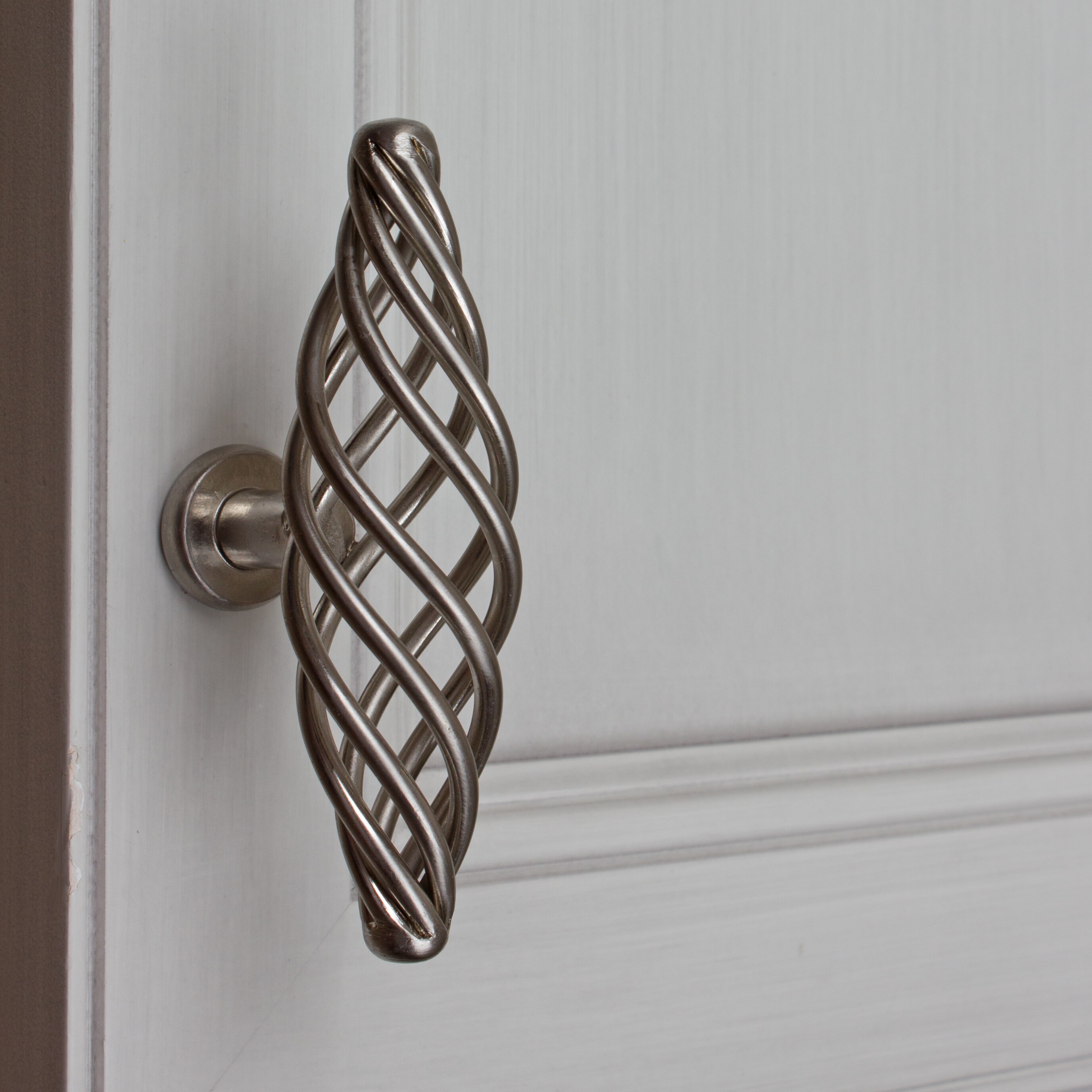 GlideRite Hardware 3045-100-SN-10 Cabinet-Pulls - View #4