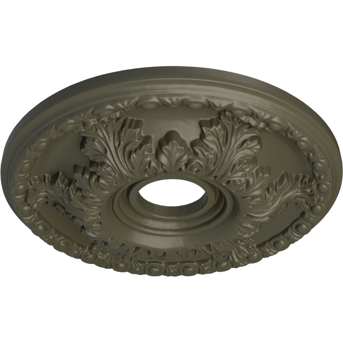Ekena Millwork CM18GAWHF Ceiling-Medallions - View #2