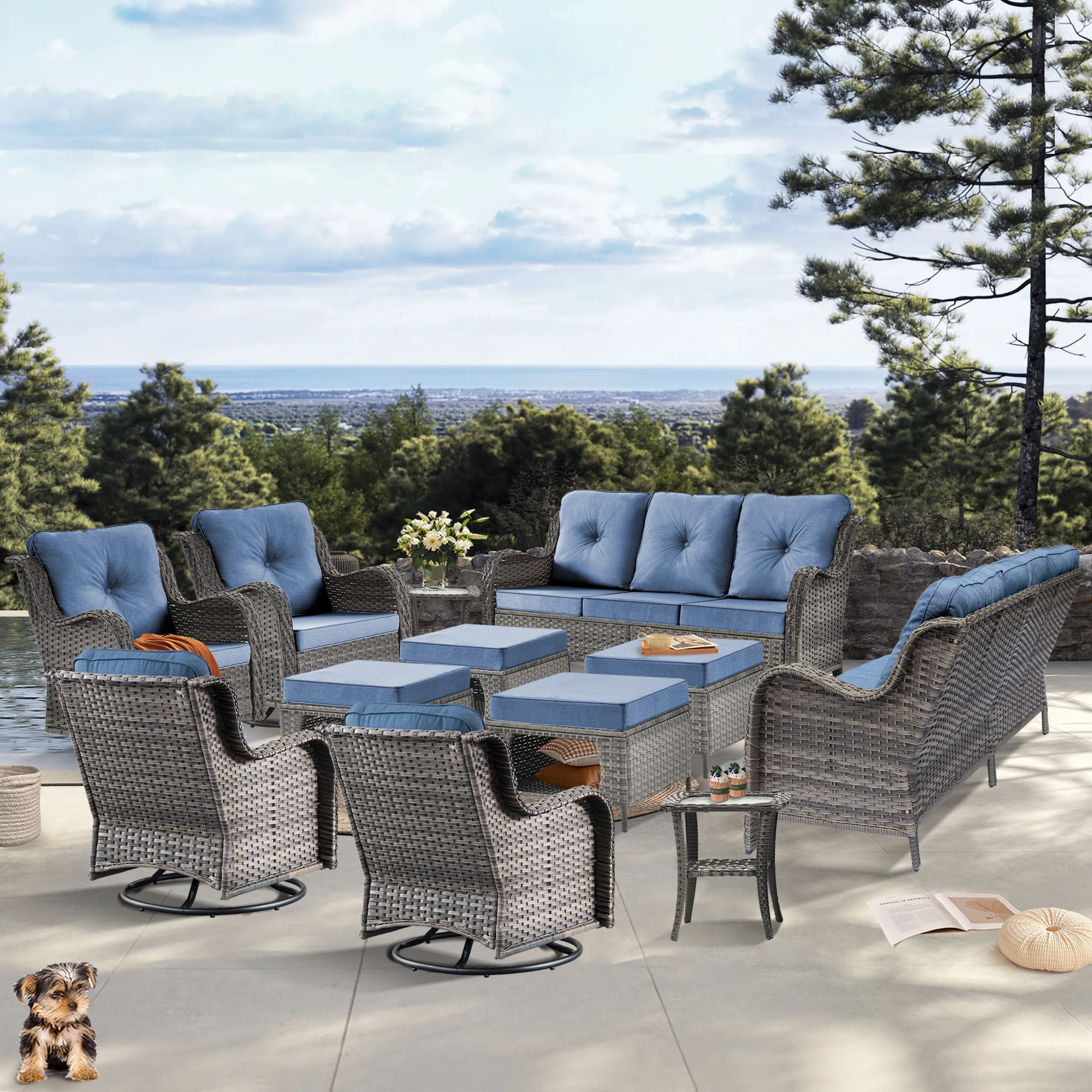 DWIOM YZX20-112233 Patio-Conversation-Sets - View #2