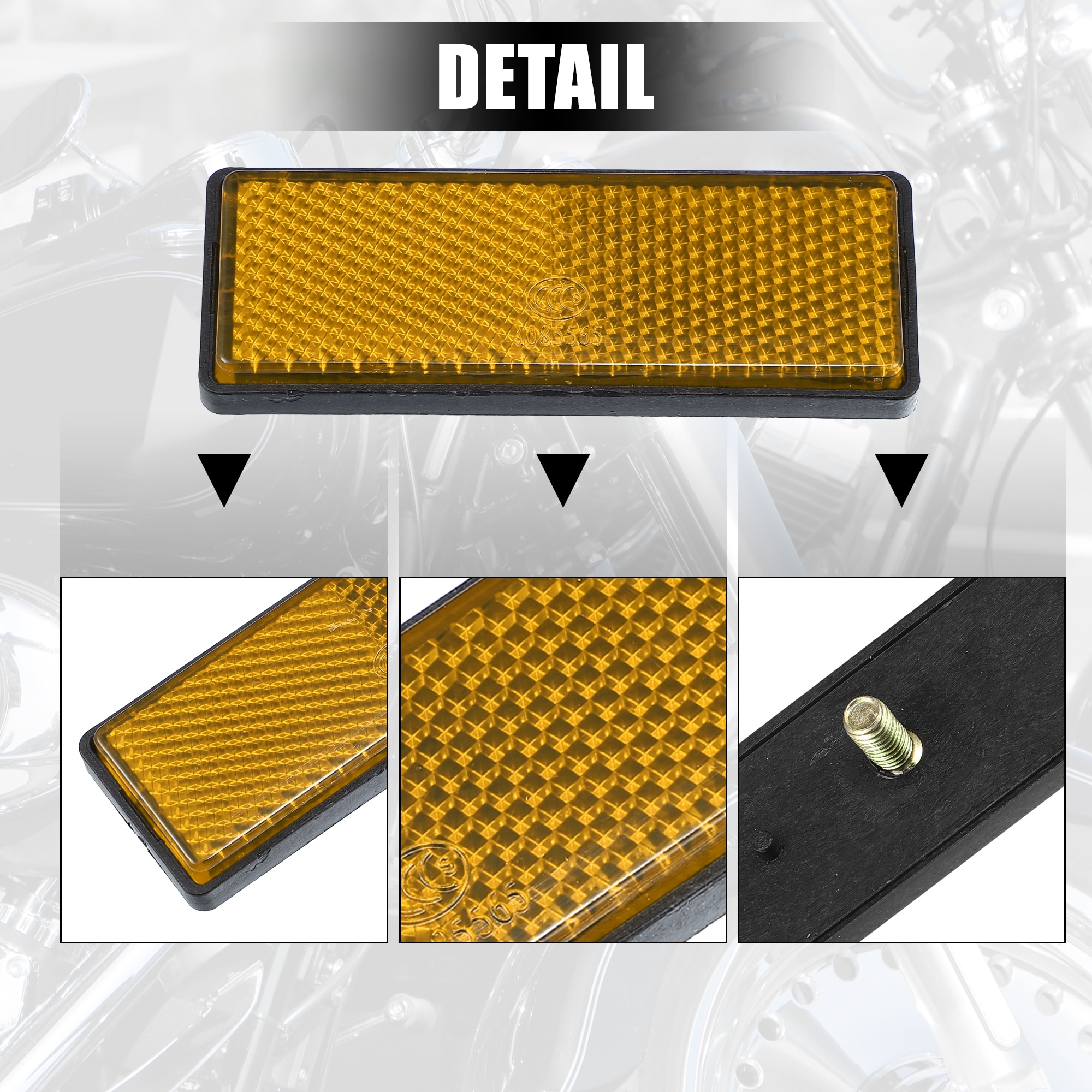 Unique Bargains S26060101UX2514 Driveway-Reflectors - View #3