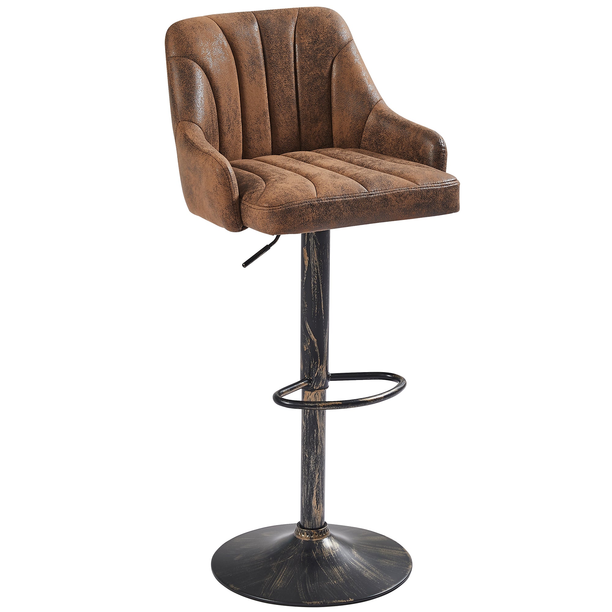 Vecelo LOE-C08-DBRN stools - View #2