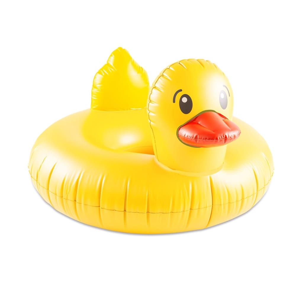 BigMouth 22-BPF-4007 Yellow PVC/Vinyl Inflatable Duck Pool Float 1 pk