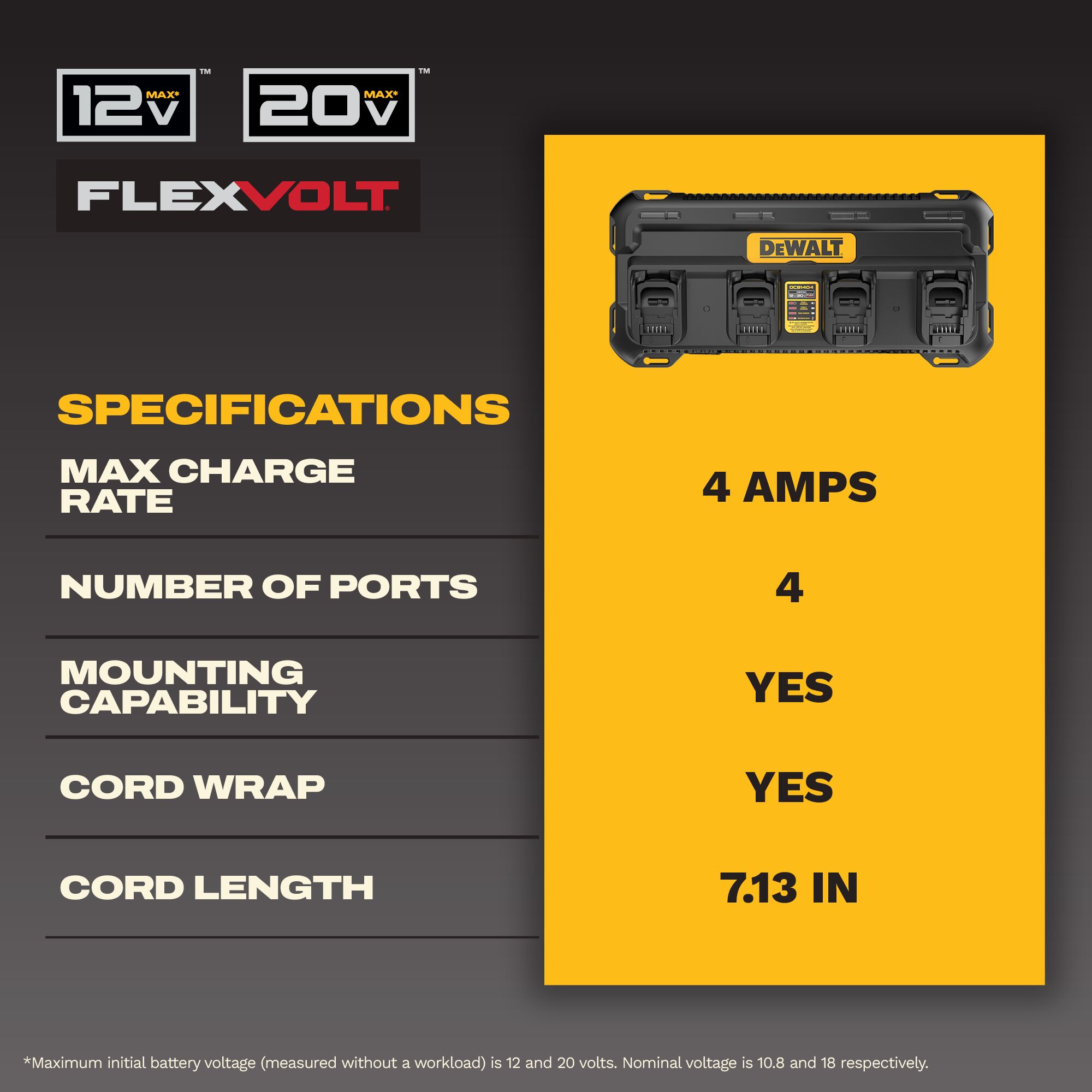 DEWALT DCB1404 b100245 - View #3