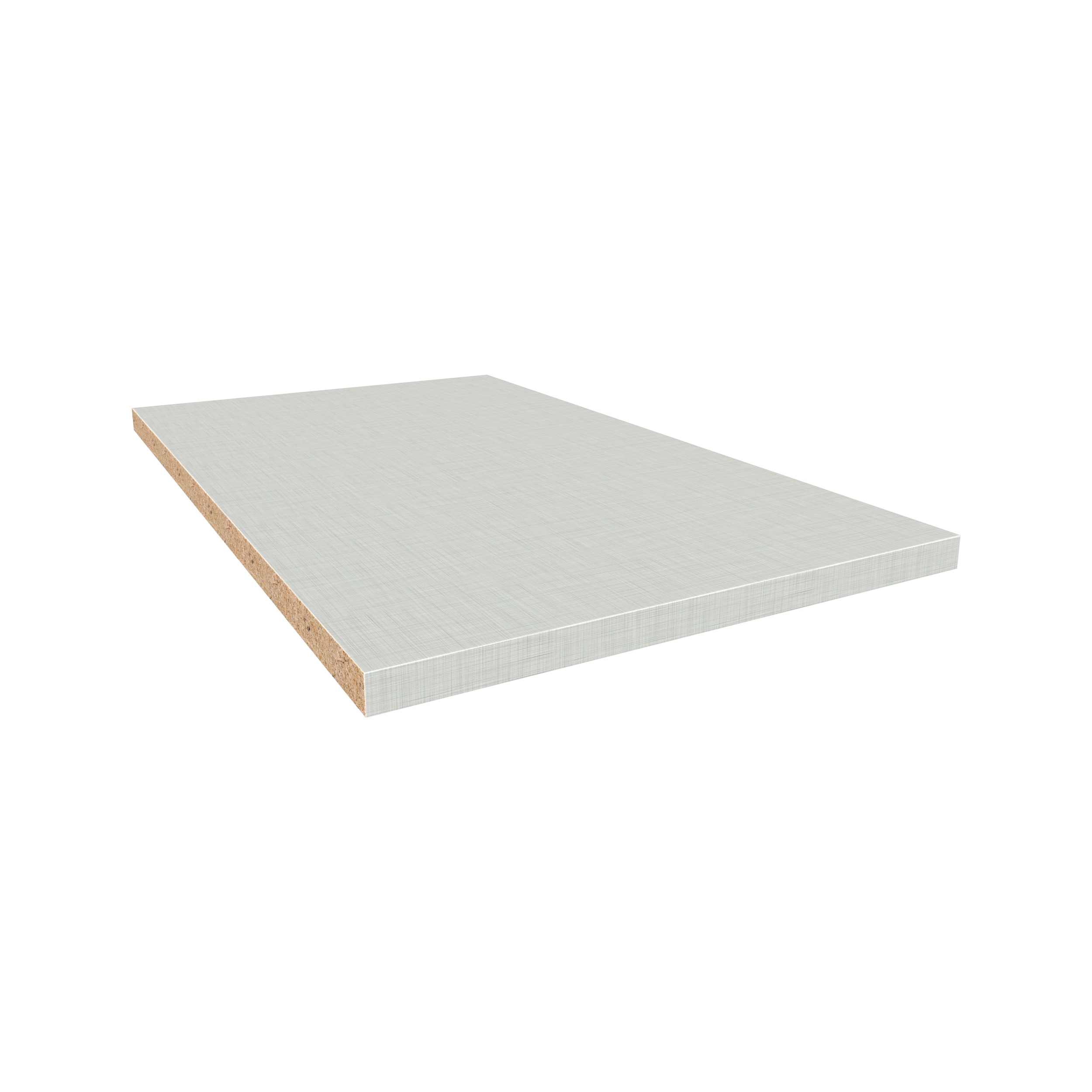 Hugo&Borg DSSHL-1524 Cabinet Shelf Kit 13.54-in W x 0.63-in H x 22.81-in D Light Gray