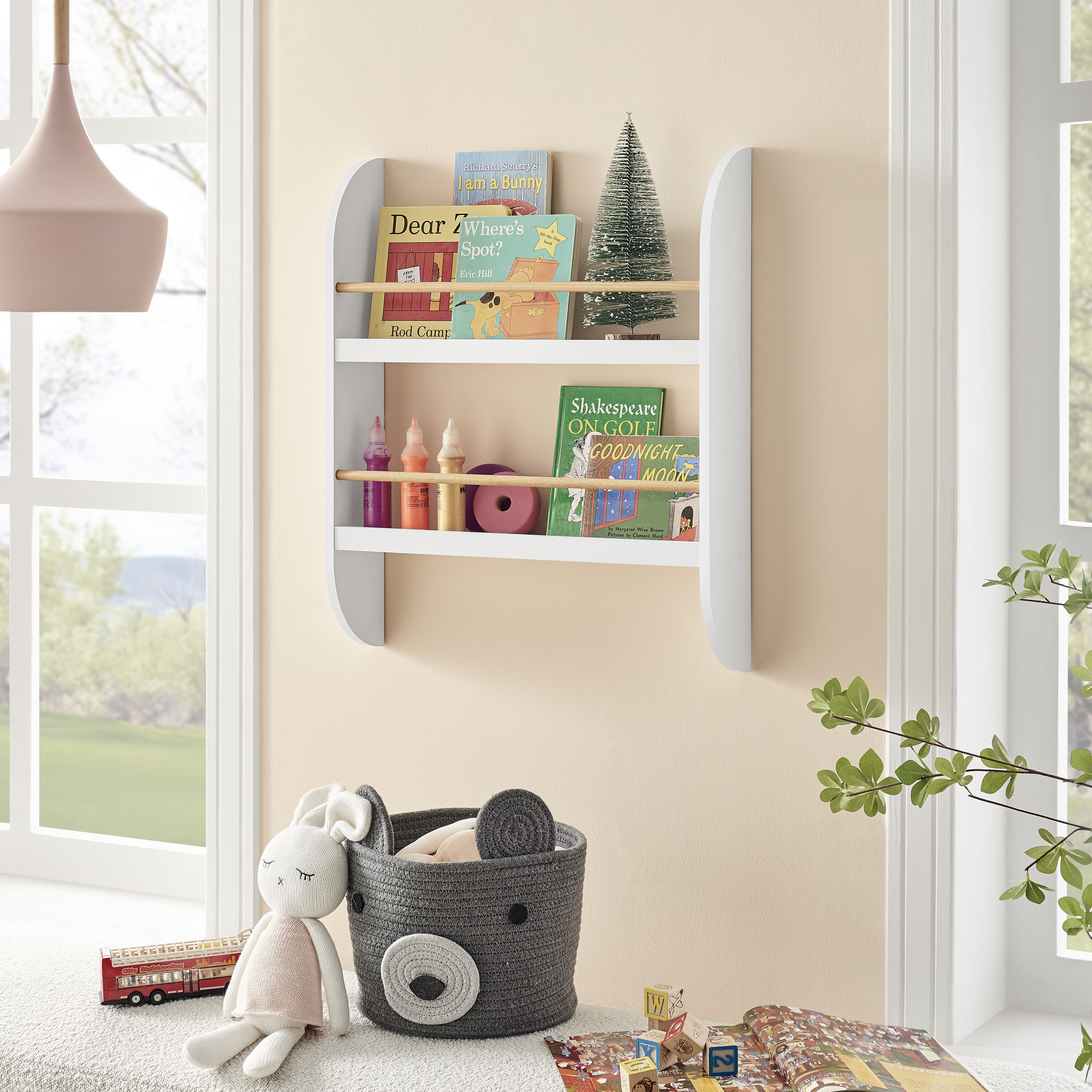 Danya B. XF22317WH Kids-Bookcases - View #6