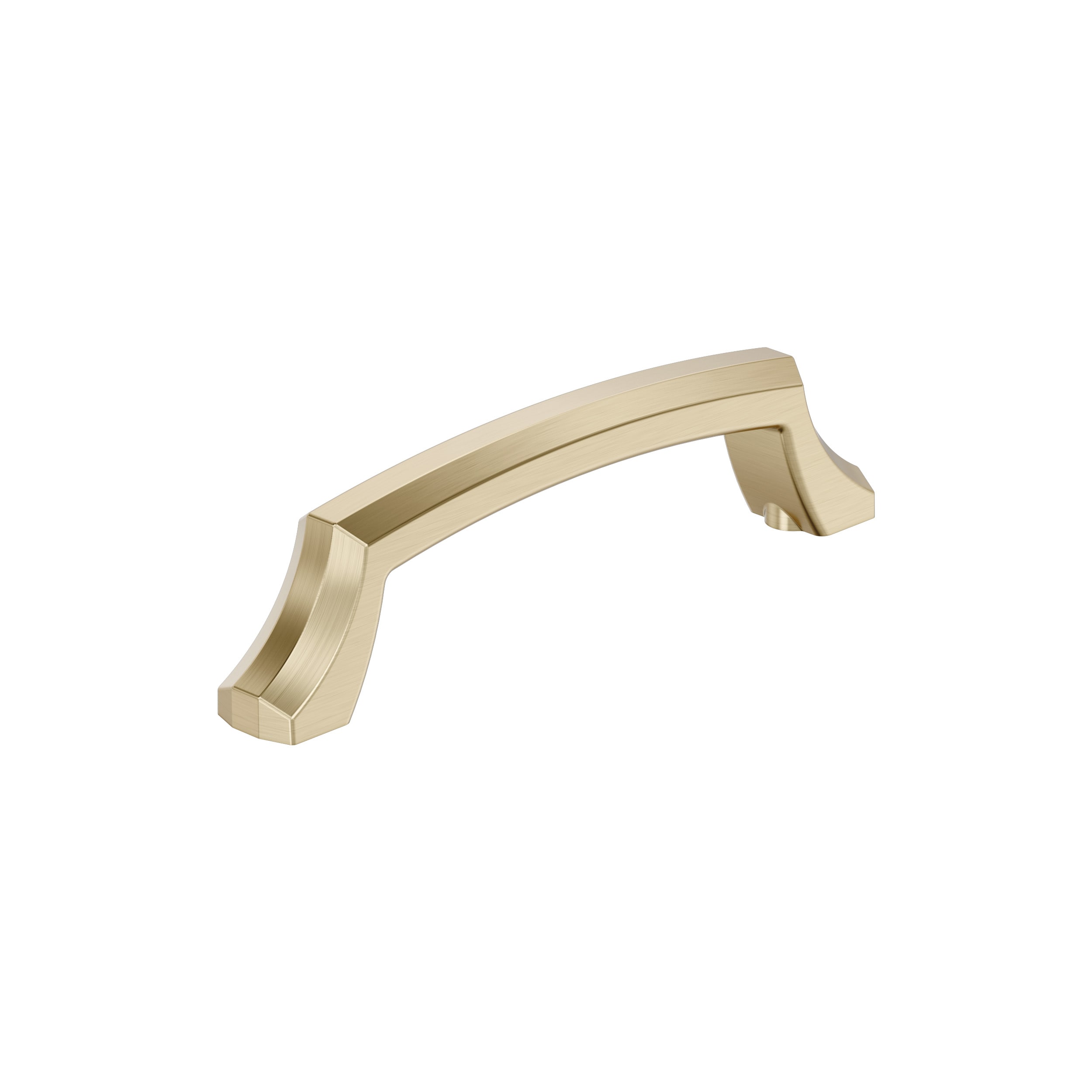 Amerock BP36688BBZ Bellamy 3-3/4-in , 96mm Center to Center Golden Champagne Arch Handle