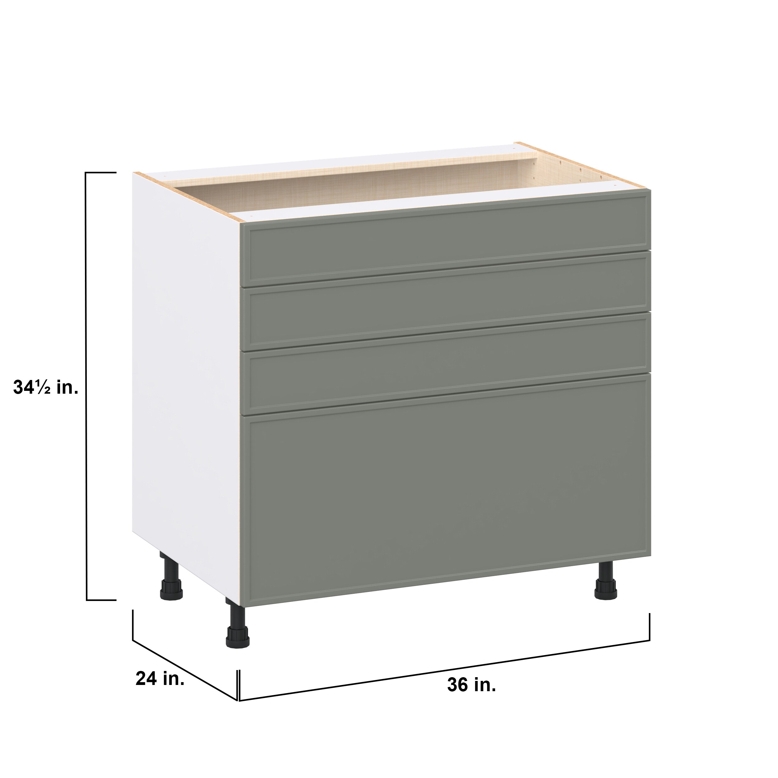 Hugo&Borg DSBCT4D36FFWD-CO Cabinets-Kitchen - View #4