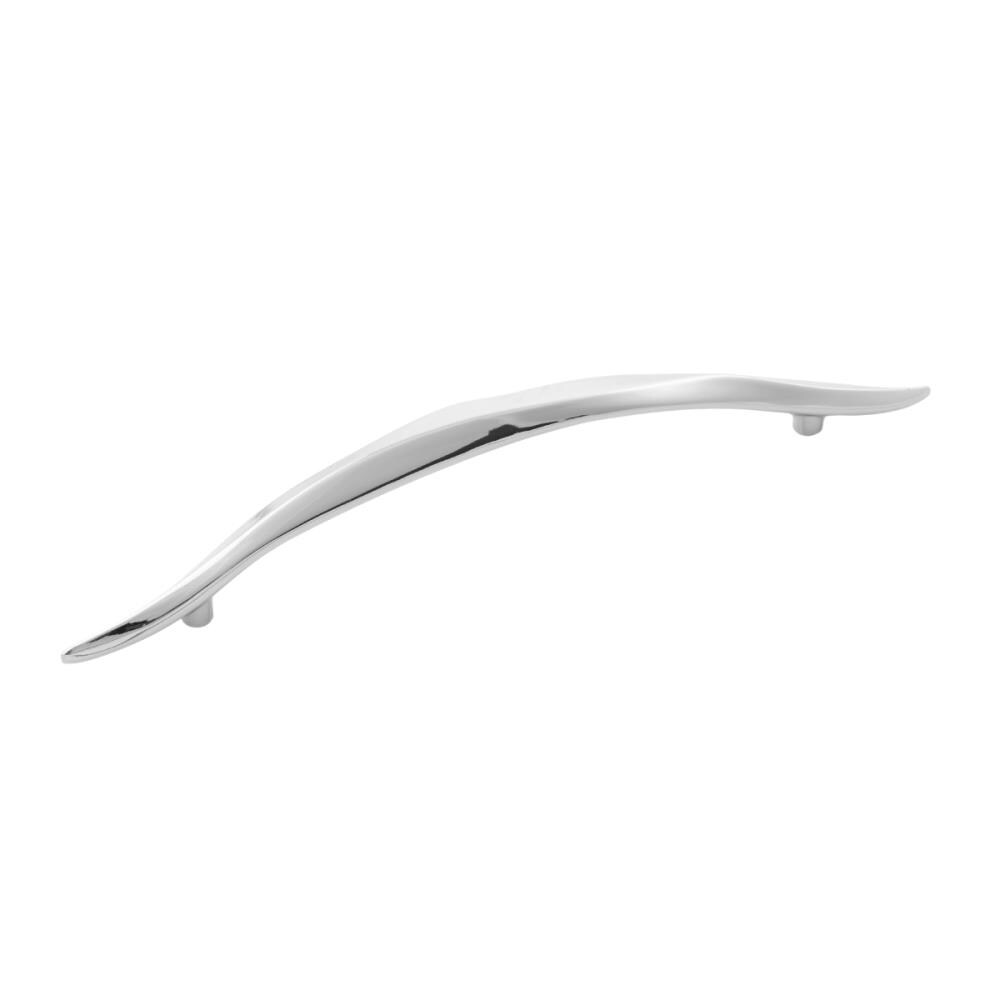 Hickory Hardware H076650-14 Willow 6-5/16-in , 160mm Center to Center Polished Nickel Arch Handle Drawer Pulls