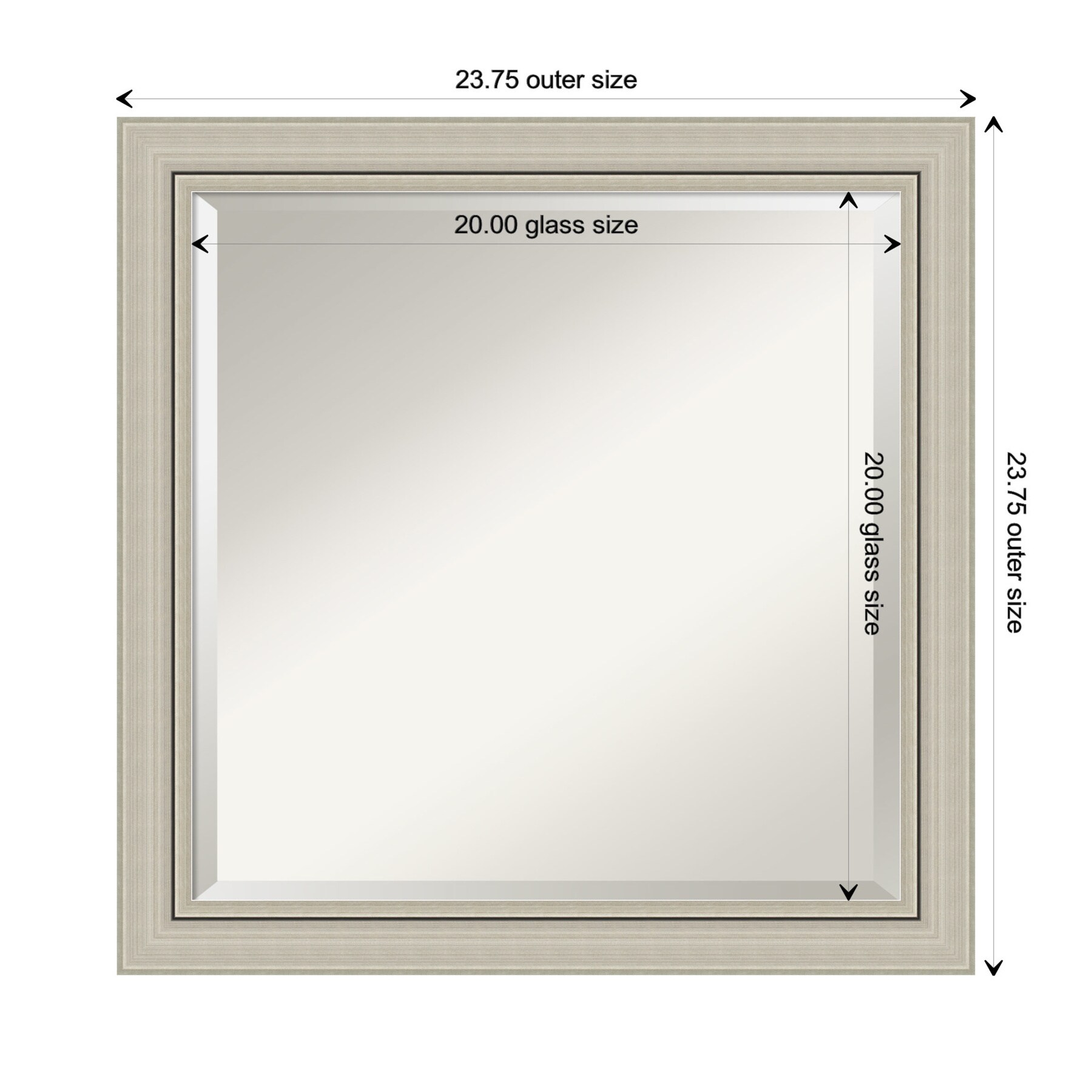 Shiloh Picture Frame in Glass 4 x 6 Blue | Arhaus